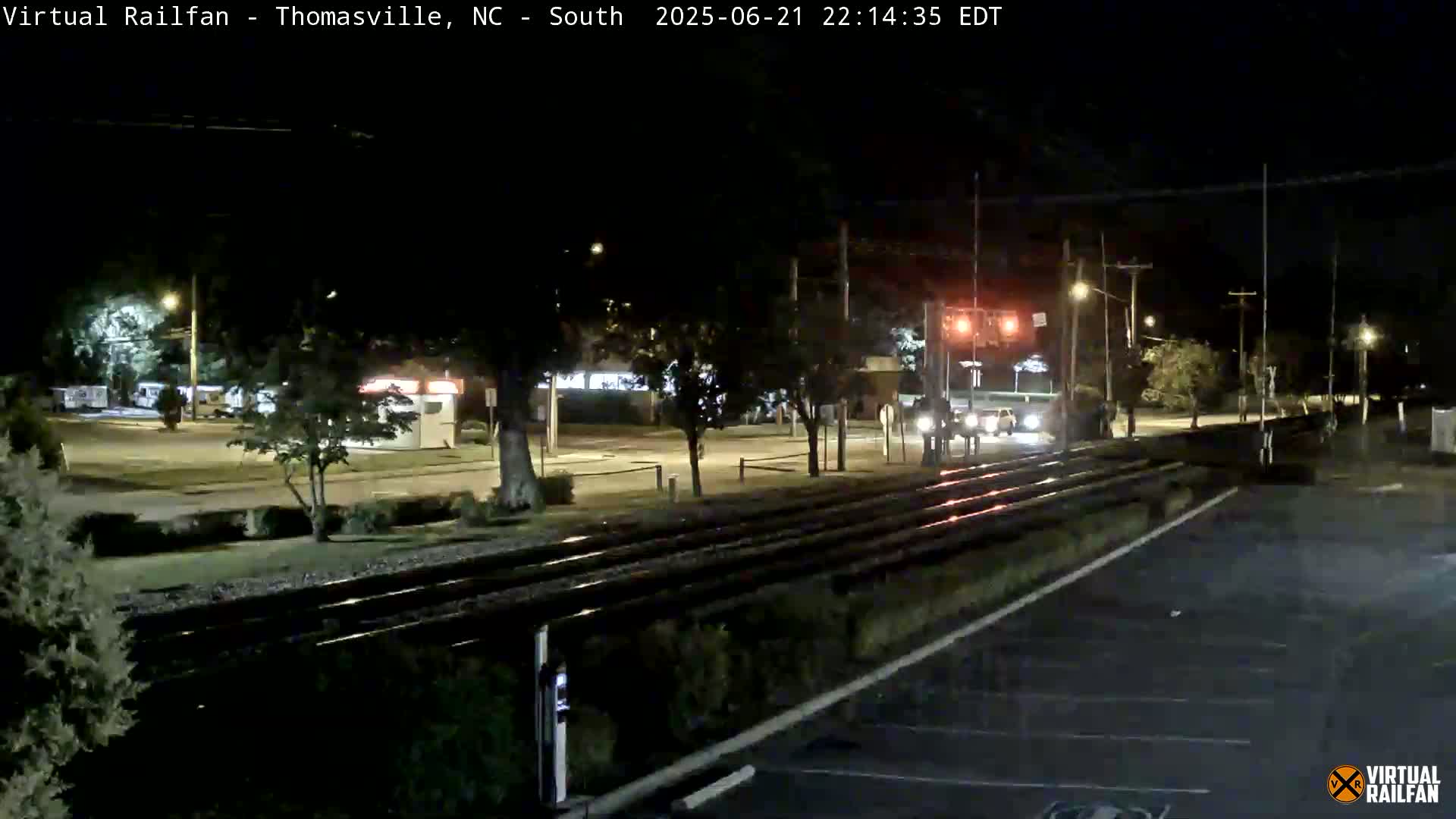 Thomasville Railway Fisher Ferry St. Junction Live Cam - Thomasville, Davidson, North Carolina, USA 