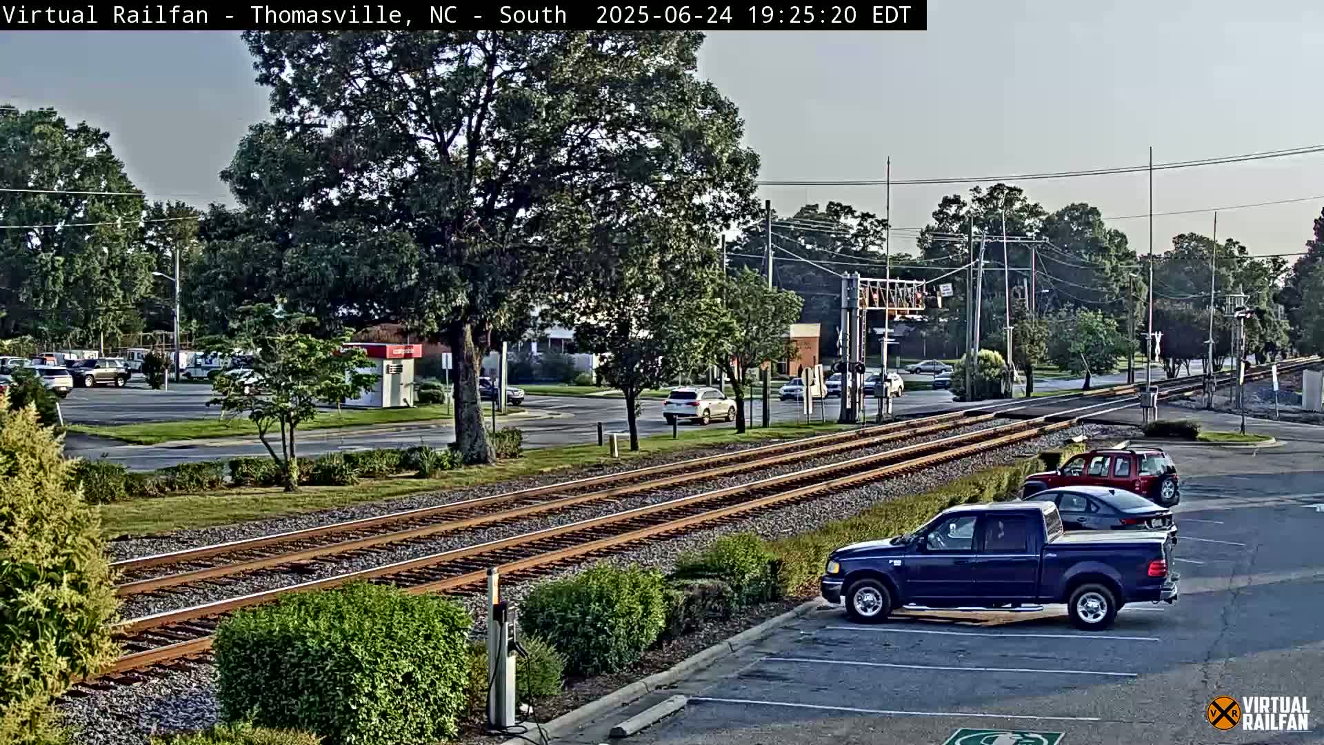 Thomasville Railway Fisher Ferry St. Junction Live Cam - Thomasville, Davidson, North Carolina, USA 