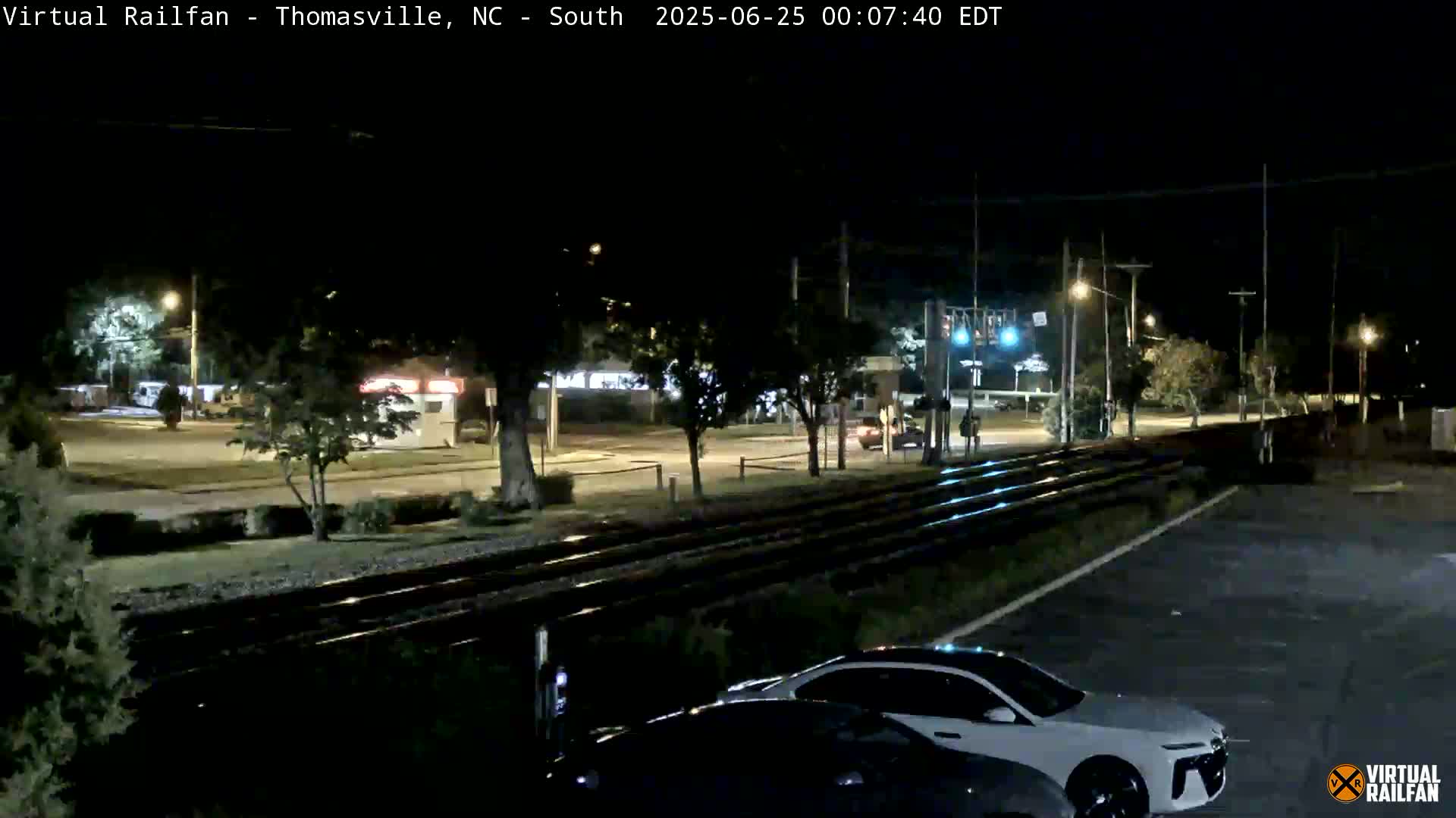 Thomasville Railway Fisher Ferry St. Junction Live Cam - Thomasville, Davidson, North Carolina, USA 