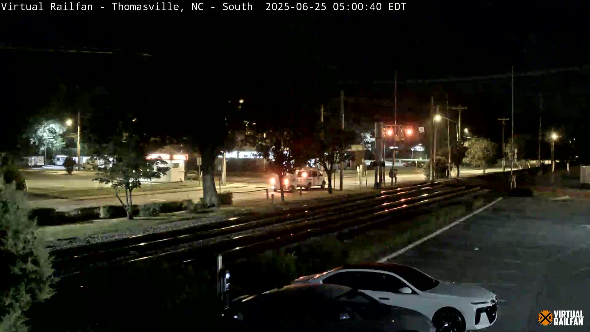 Thomasville Railway Fisher Ferry St. Junction Live Cam - Thomasville, Davidson, North Carolina, USA 