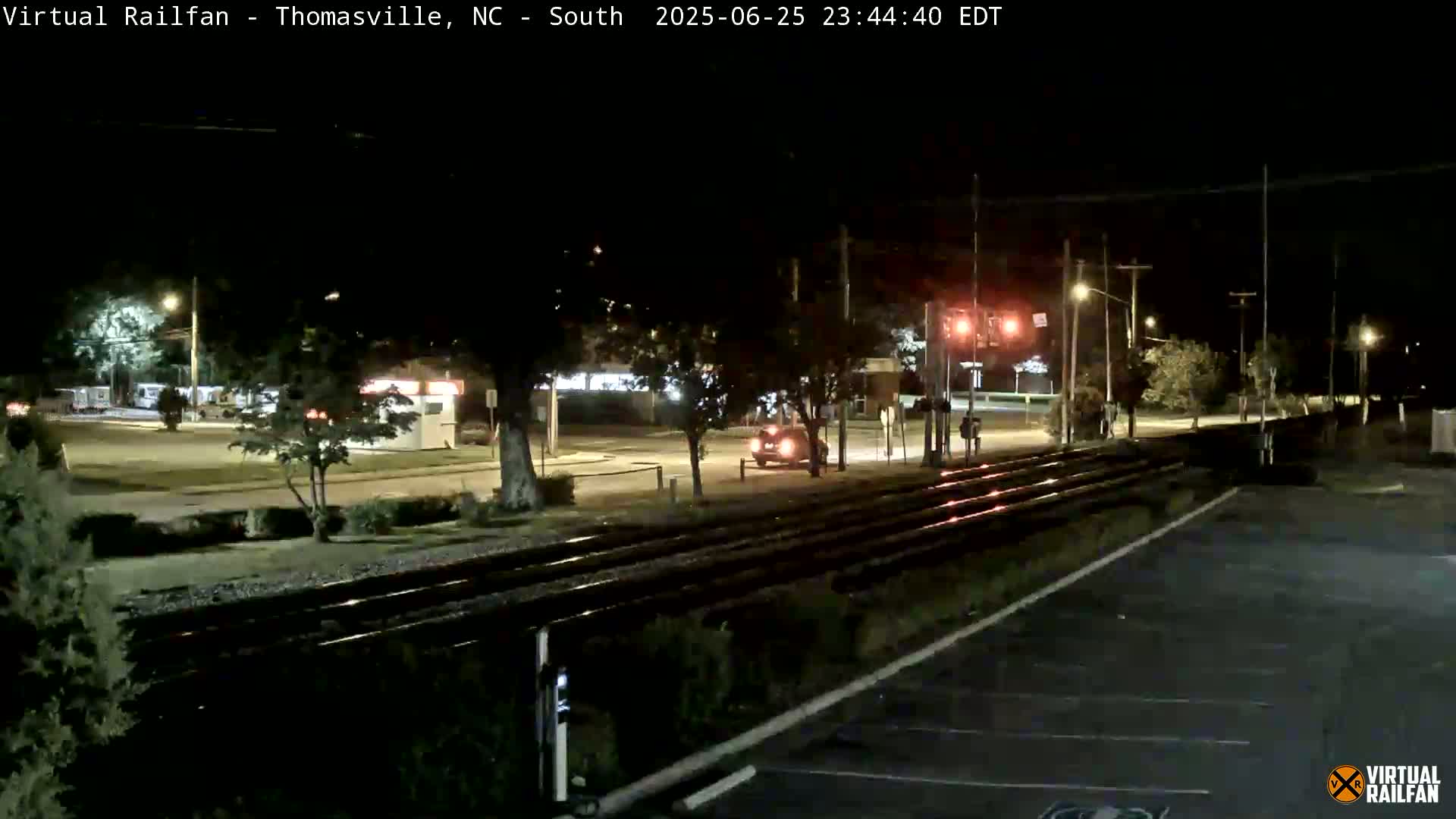 Thomasville Railway Fisher Ferry St. Junction Live Cam - Thomasville, Davidson, North Carolina, USA 