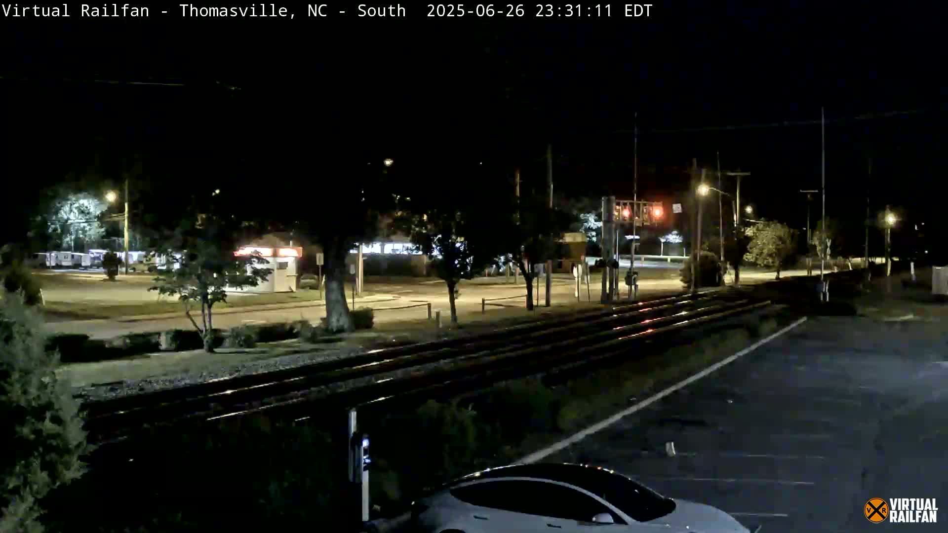 Thomasville Railway Fisher Ferry St. Junction Live Cam - Thomasville, Davidson, North Carolina, USA 
