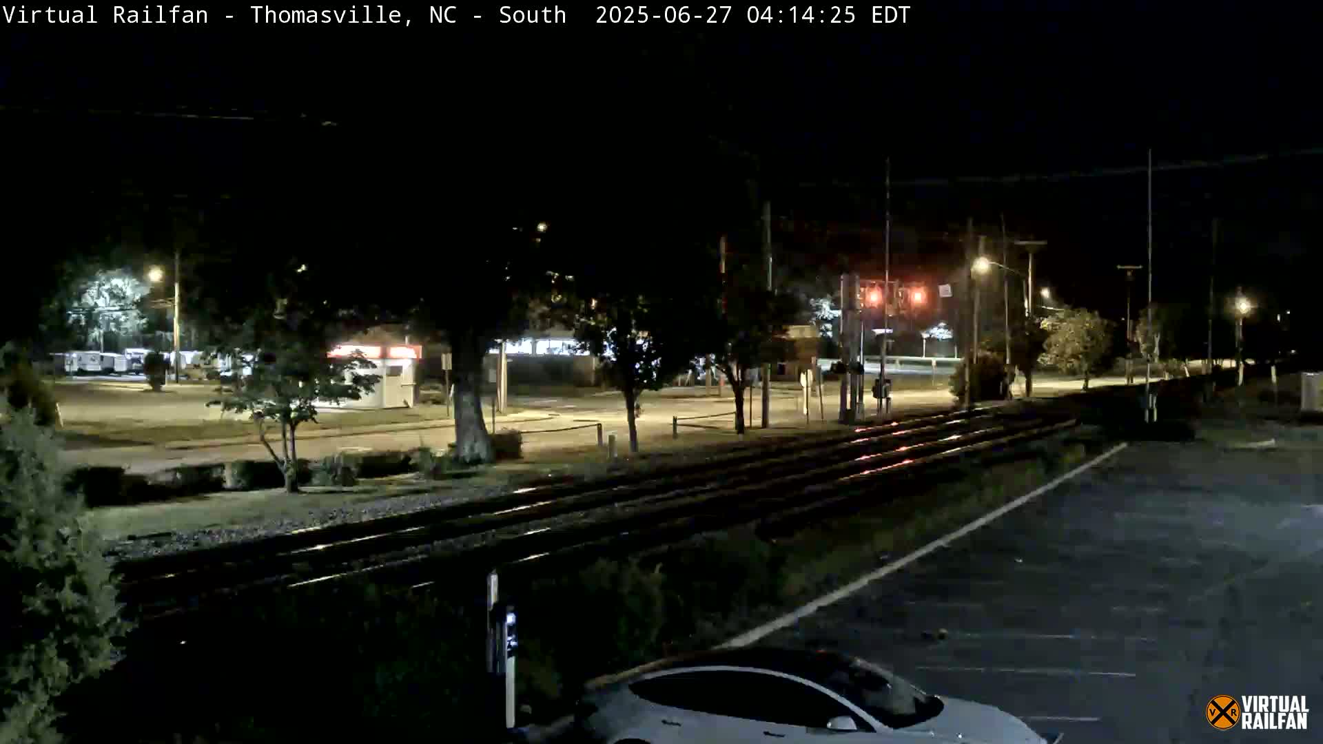 Thomasville Railway Fisher Ferry St. Junction Live Cam - Thomasville, Davidson, North Carolina, USA 