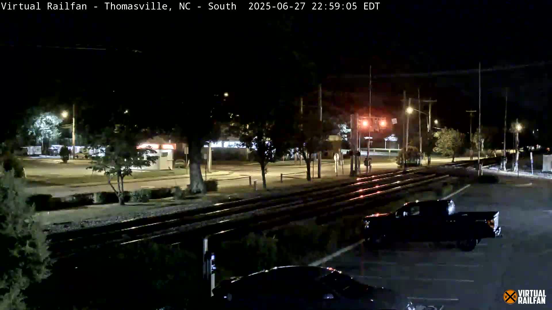 Thomasville Railway Fisher Ferry St. Junction Live Cam - Thomasville, Davidson, North Carolina, USA 