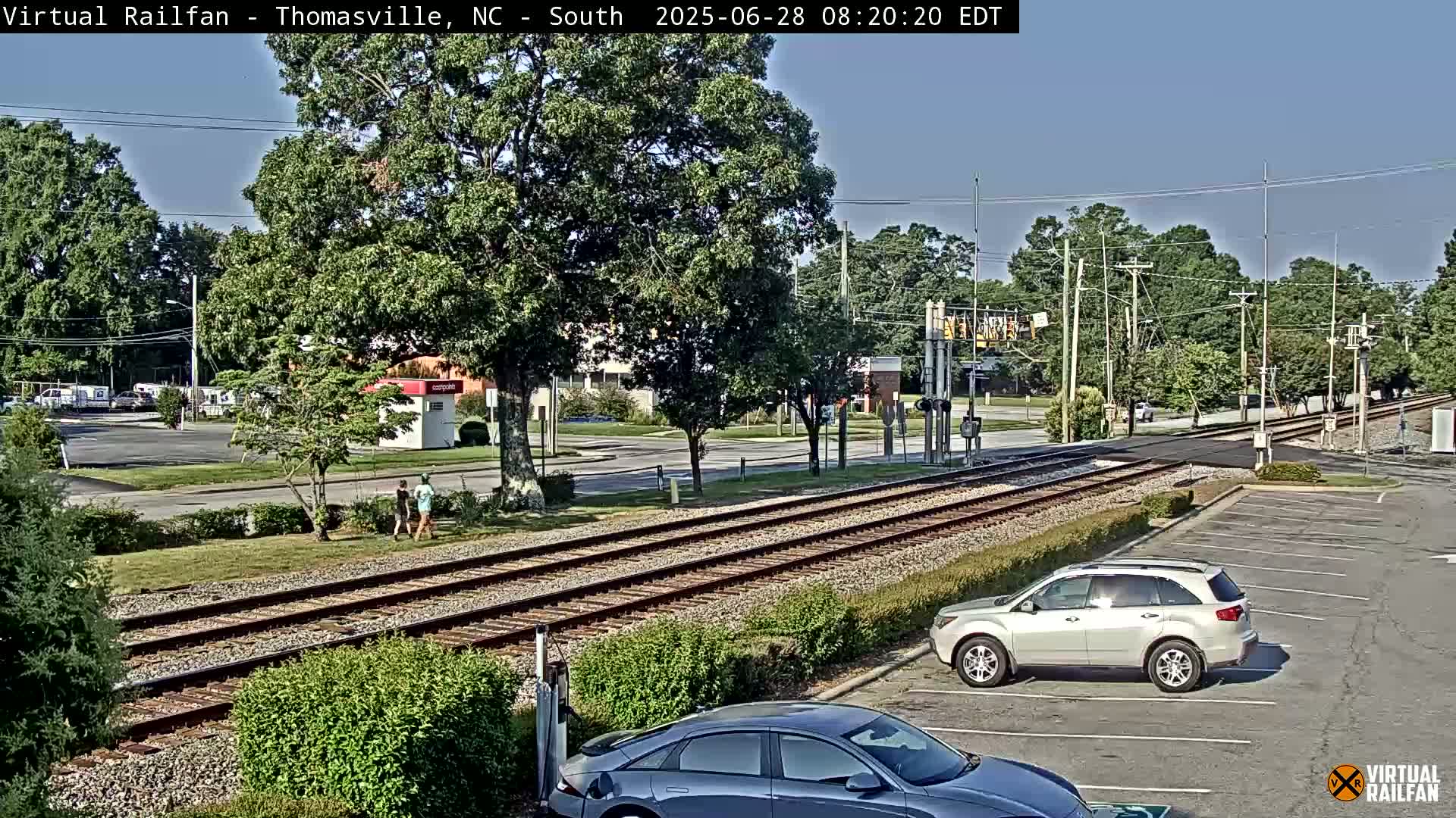 Thomasville Railway Fisher Ferry St. Junction Live Cam - Thomasville, Davidson, North Carolina, USA 