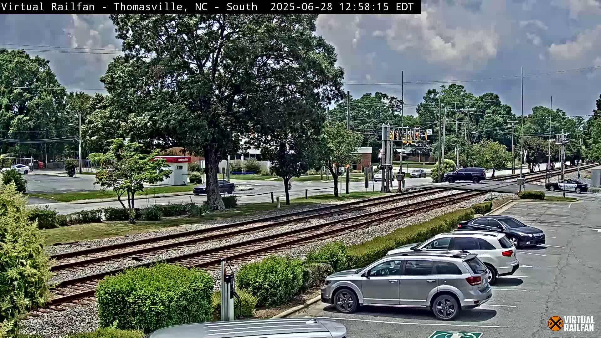 Thomasville Railway Fisher Ferry St. Junction Live Cam - Thomasville, Davidson, North Carolina, USA 
