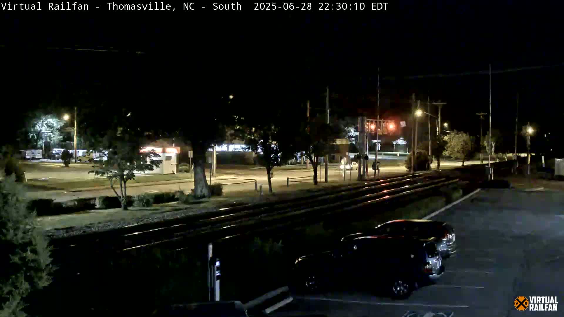 Thomasville Railway Fisher Ferry St. Junction Live Cam - Thomasville, Davidson, North Carolina, USA 