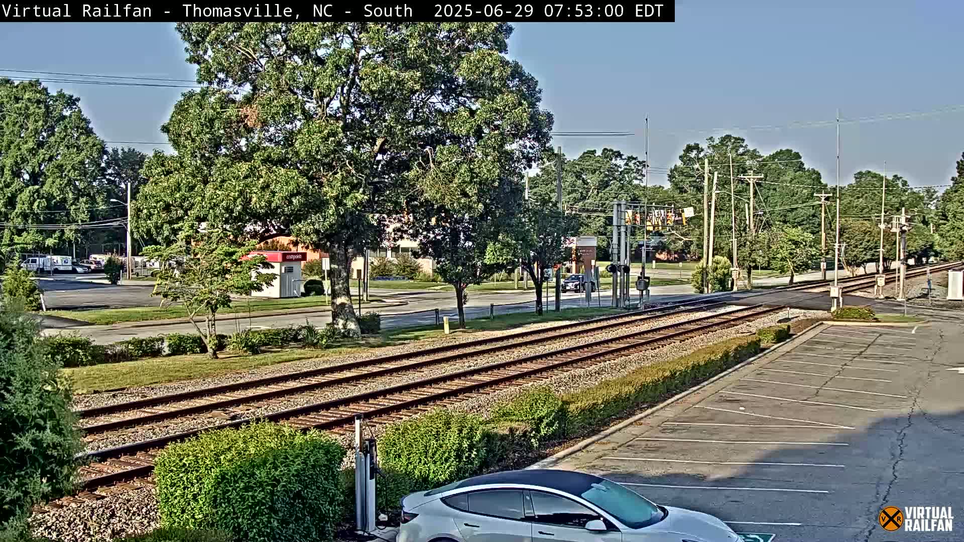 Thomasville Railway Fisher Ferry St. Junction Live Cam - Thomasville, Davidson, North Carolina, USA 
