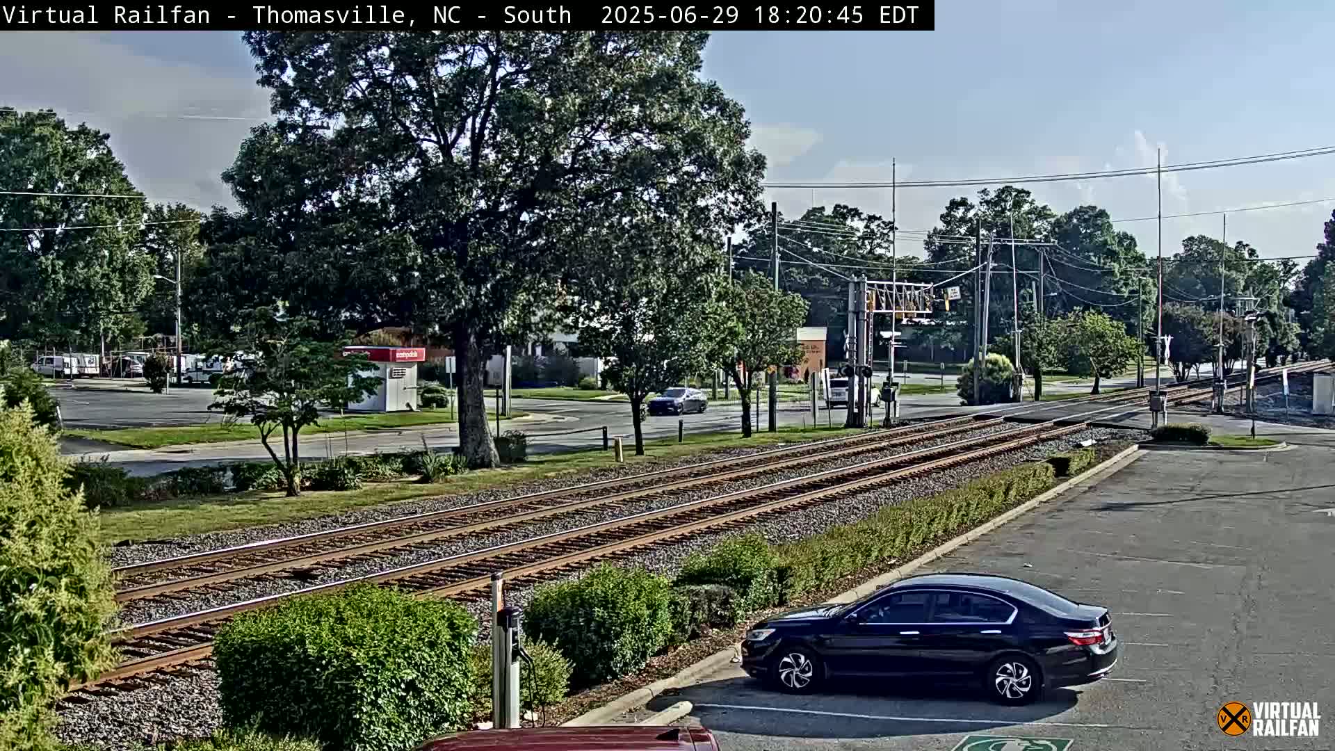 Thomasville Railway Fisher Ferry St. Junction Live Cam - Thomasville, Davidson, North Carolina, USA 