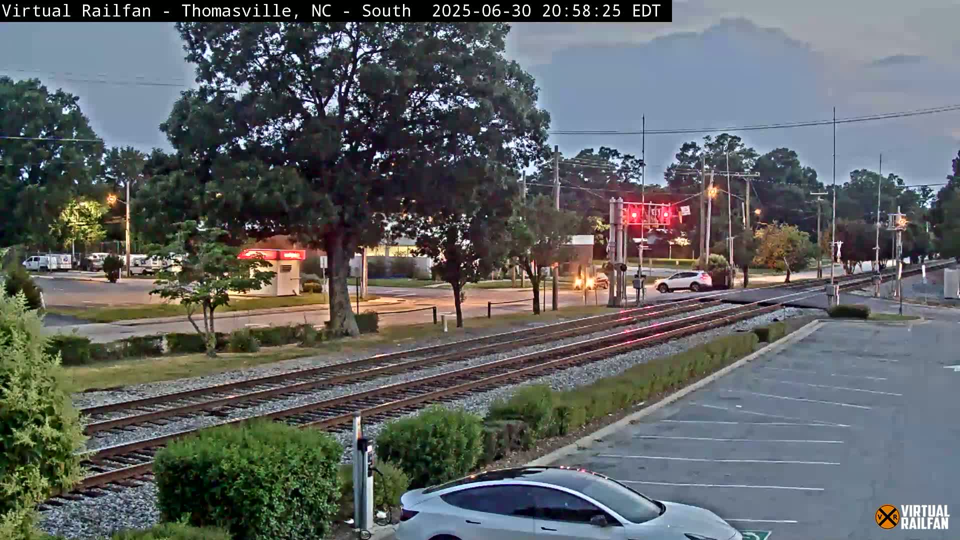 Thomasville Railway Fisher Ferry St. Junction Live Cam - Thomasville, Davidson, North Carolina, USA 