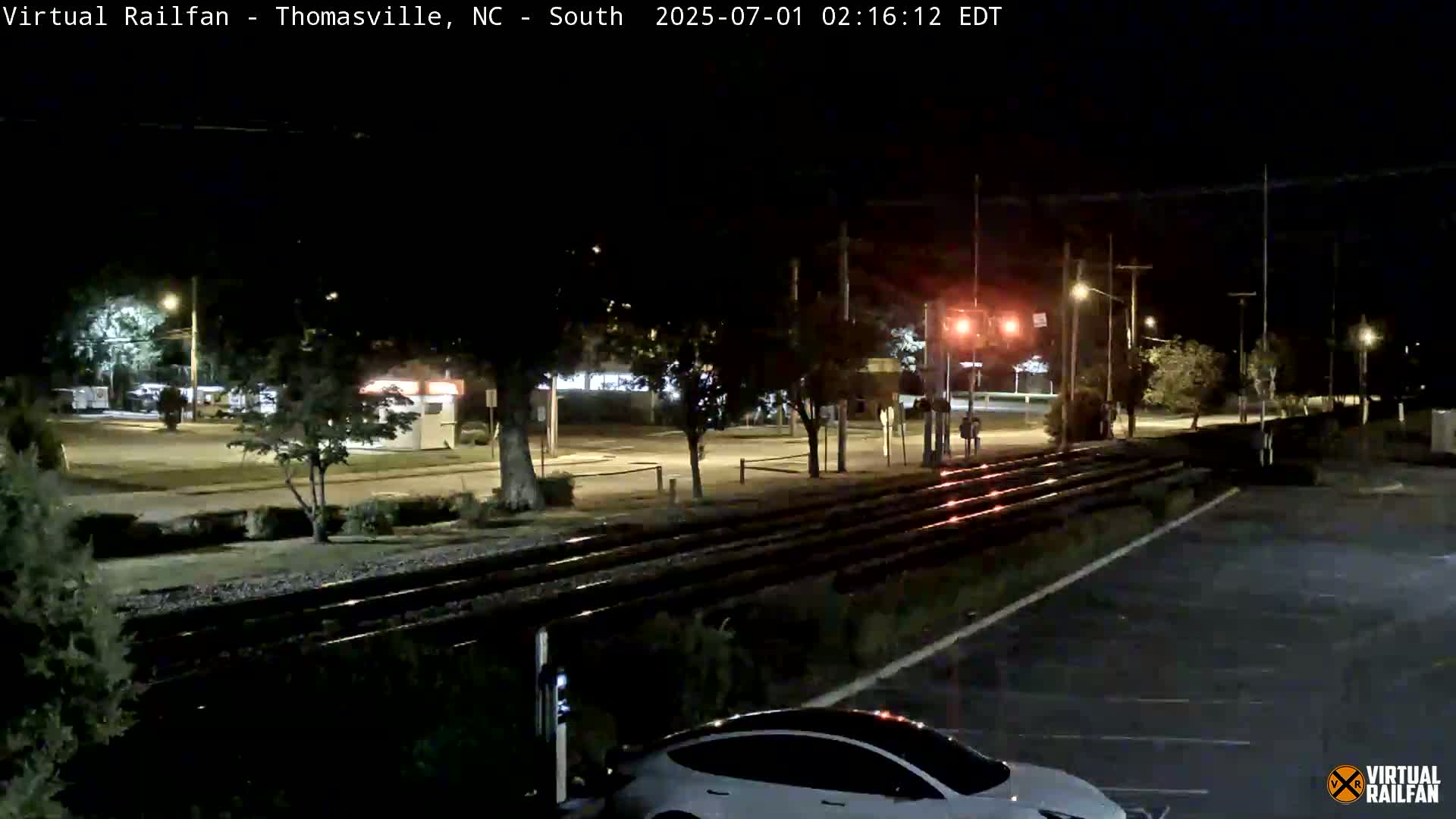 Thomasville Railway Fisher Ferry St. Junction Live Cam - Thomasville, Davidson, North Carolina, USA 
