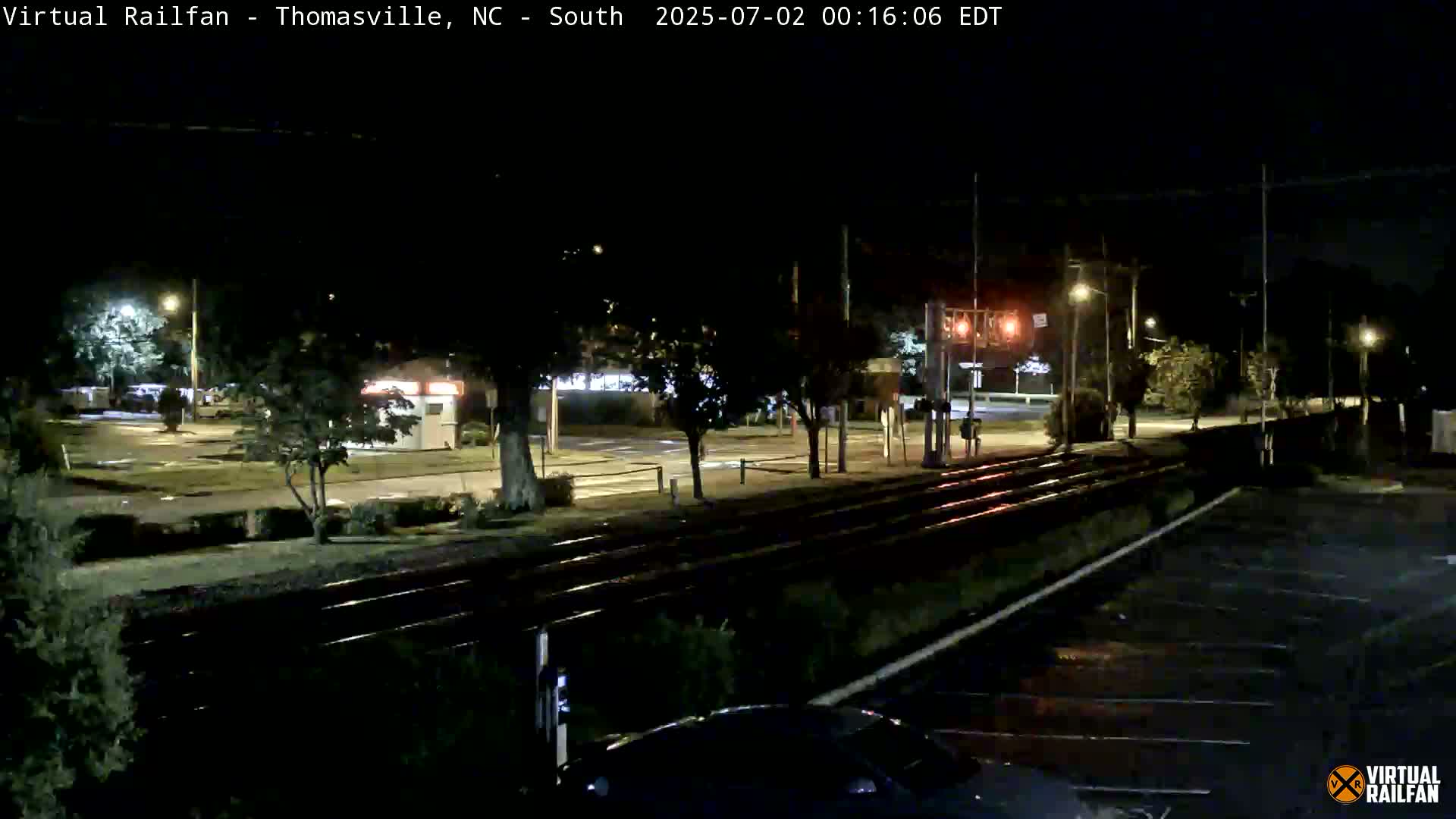 Thomasville Railway Fisher Ferry St. Junction Live Cam - Thomasville, Davidson, North Carolina, USA 