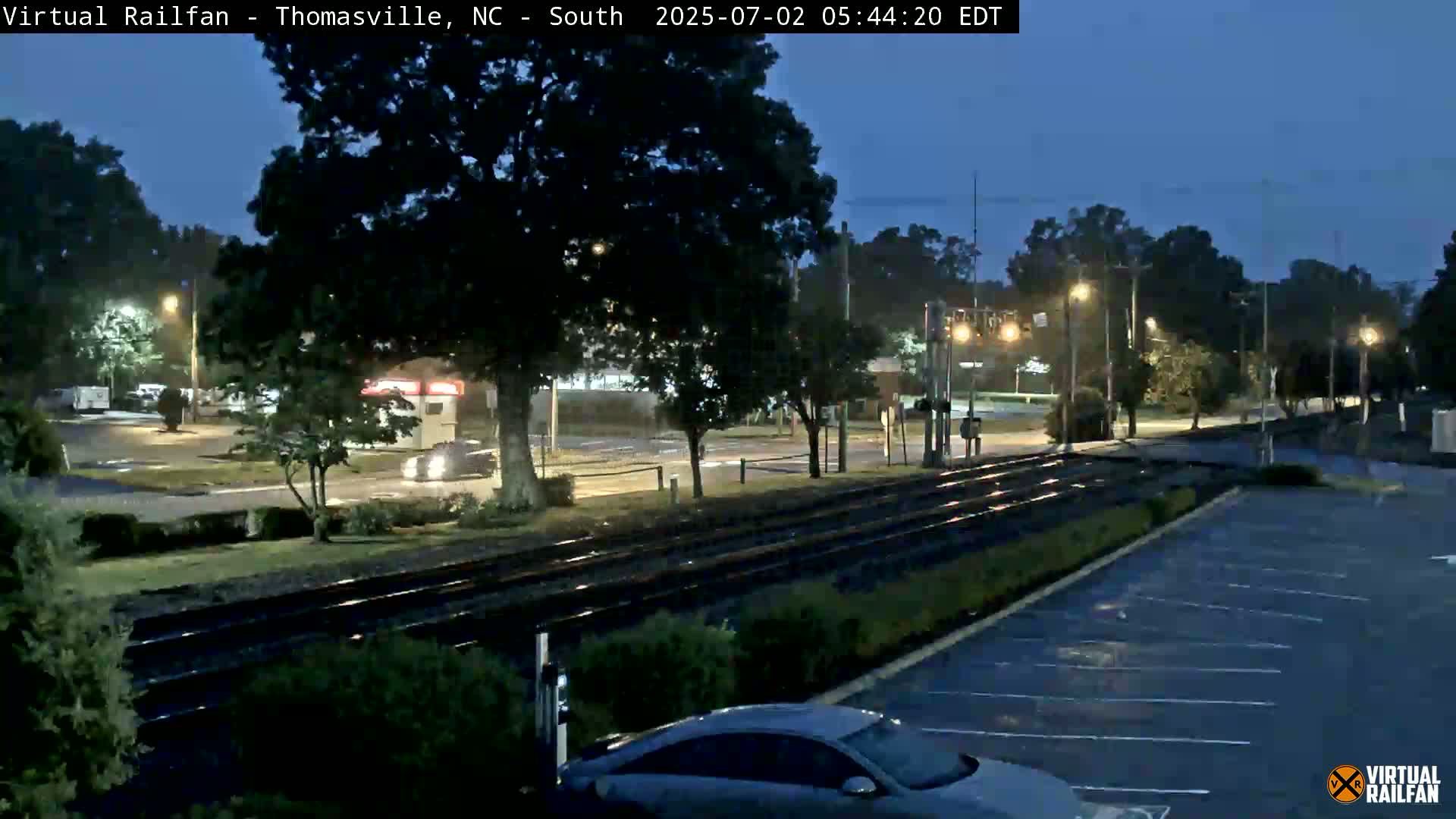 Thomasville Railway Fisher Ferry St. Junction Live Cam - Thomasville, Davidson, North Carolina, USA 