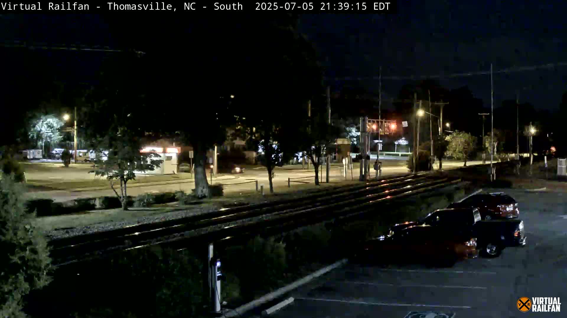 Thomasville Railway Fisher Ferry St. Junction Live Cam - Thomasville, Davidson, North Carolina, USA 