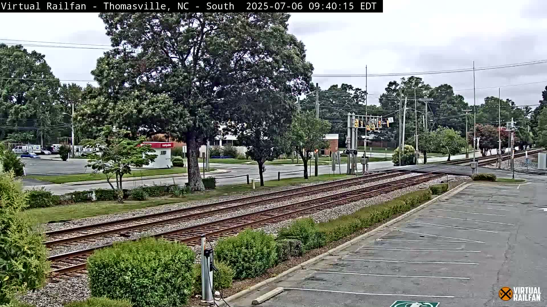 Thomasville Railway Fisher Ferry St. Junction Live Cam - Thomasville, Davidson, North Carolina, USA 