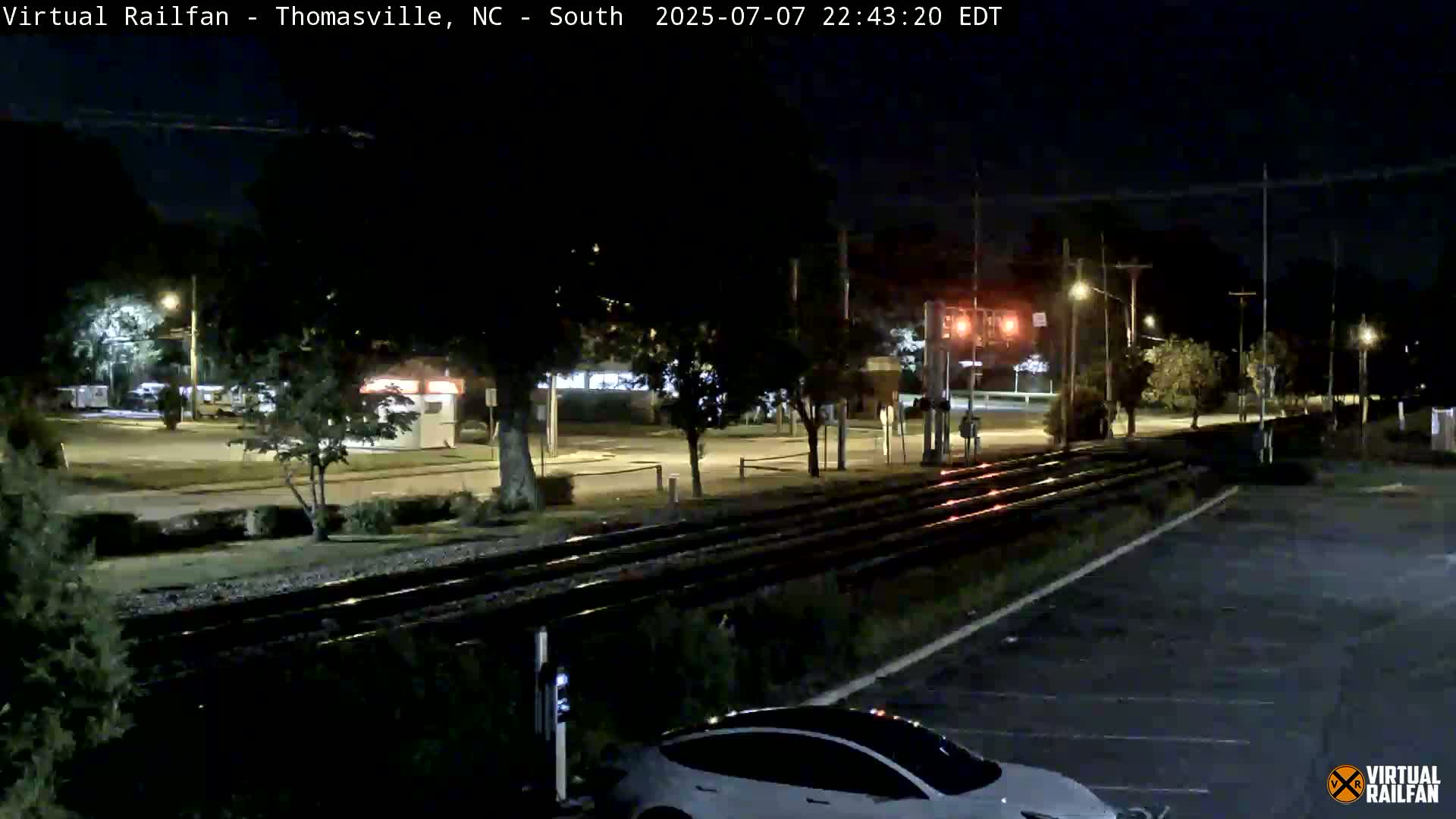 Thomasville Railway Fisher Ferry St. Junction Live Cam - Thomasville, Davidson, North Carolina, USA 