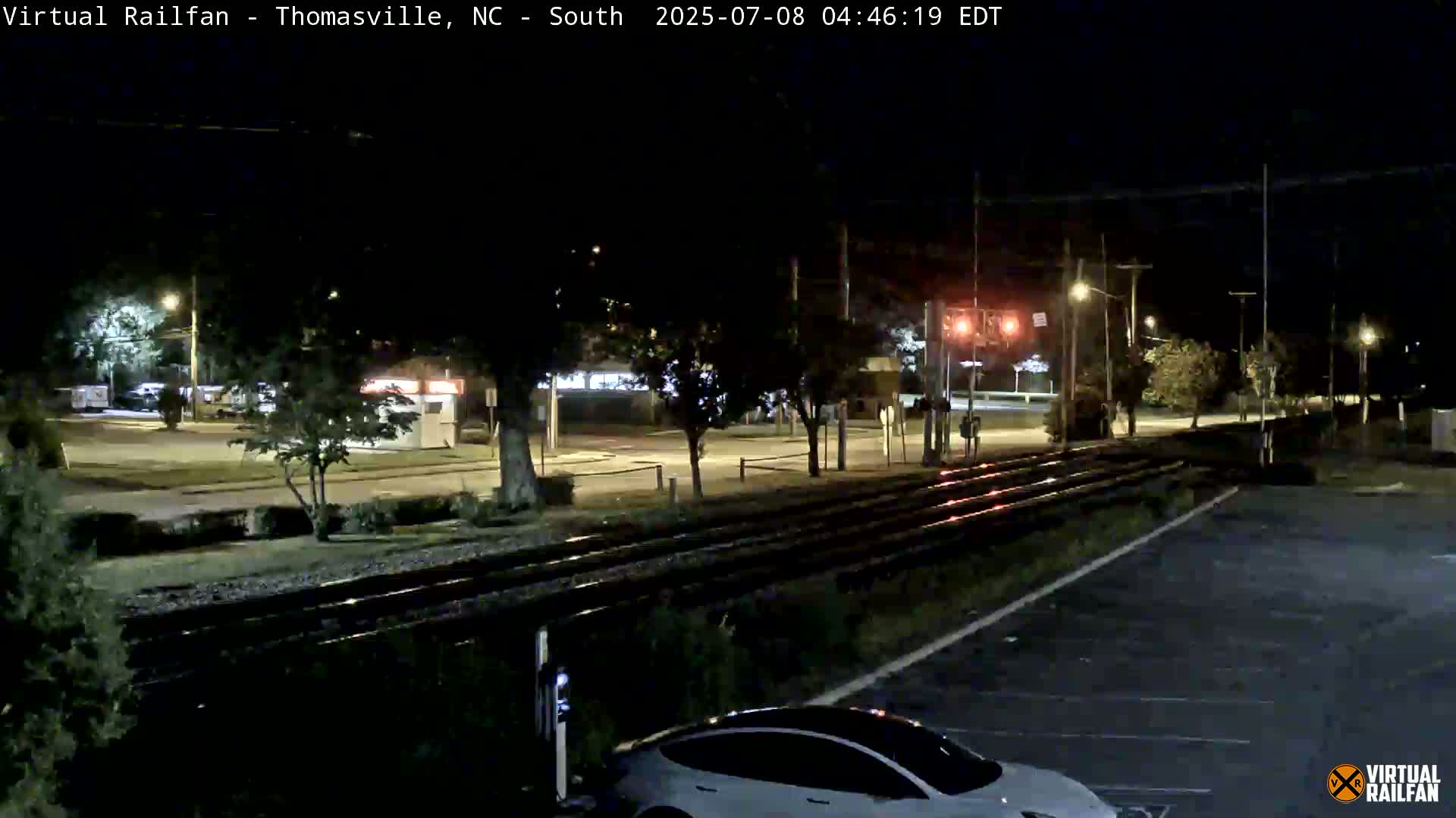 Thomasville Railway Fisher Ferry St. Junction Live Cam - Thomasville, Davidson, North Carolina, USA 