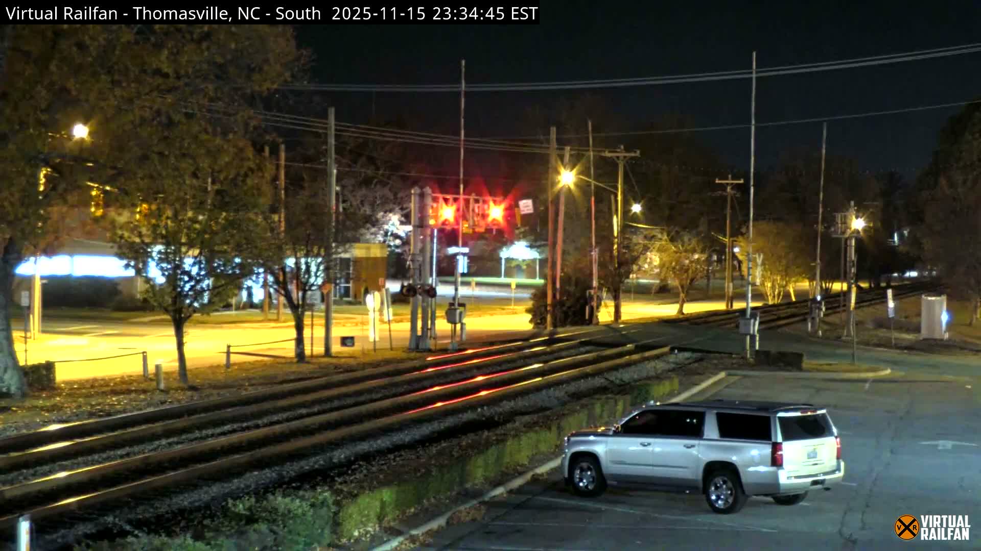 Thomasville Railway Fisher Ferry St. Junction Live Cam - Thomasville, Davidson, North Carolina, USA 
