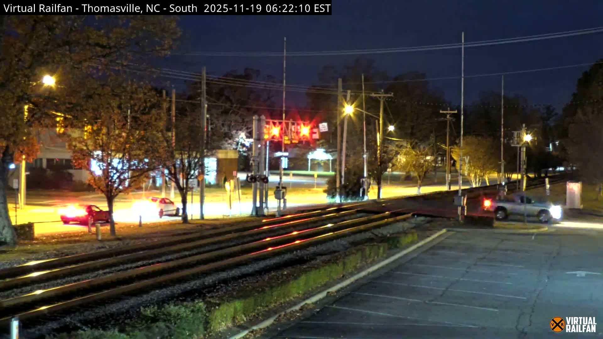 Thomasville Railway Fisher Ferry St. Junction Live Cam - Thomasville, Davidson, North Carolina, USA 