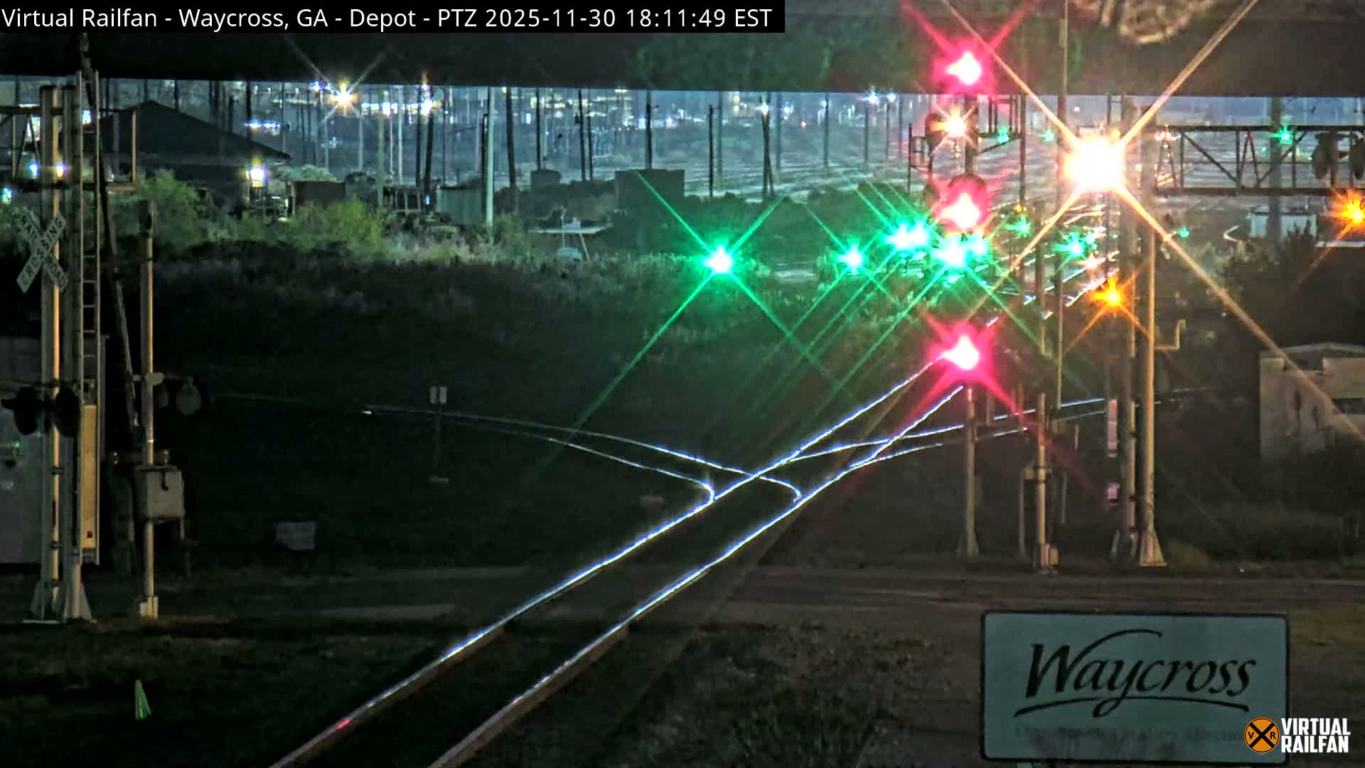 Thomasville Railway Fisher Ferry St. Junction Live Cam - Thomasville, Davidson, North Carolina, USA 