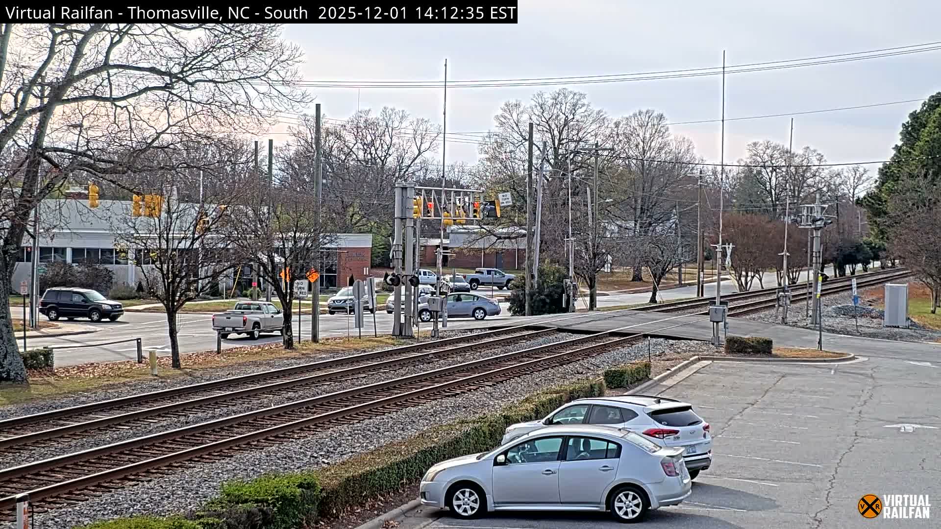 Thomasville Railway Fisher Ferry St. Junction Live Cam - Thomasville, Davidson, North Carolina, USA 