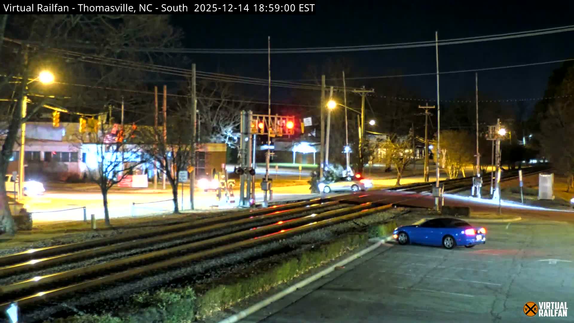 Thomasville Railway Fisher Ferry St. Junction Live Cam - Thomasville, Davidson, North Carolina, USA 