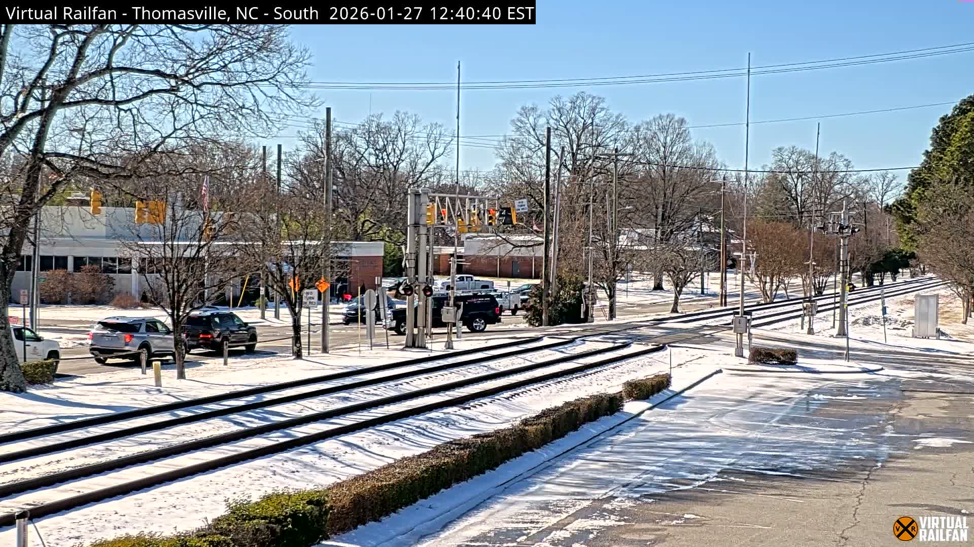 Thomasville Railway Fisher Ferry St. Junction Live Cam - Thomasville, Davidson, North Carolina, USA 