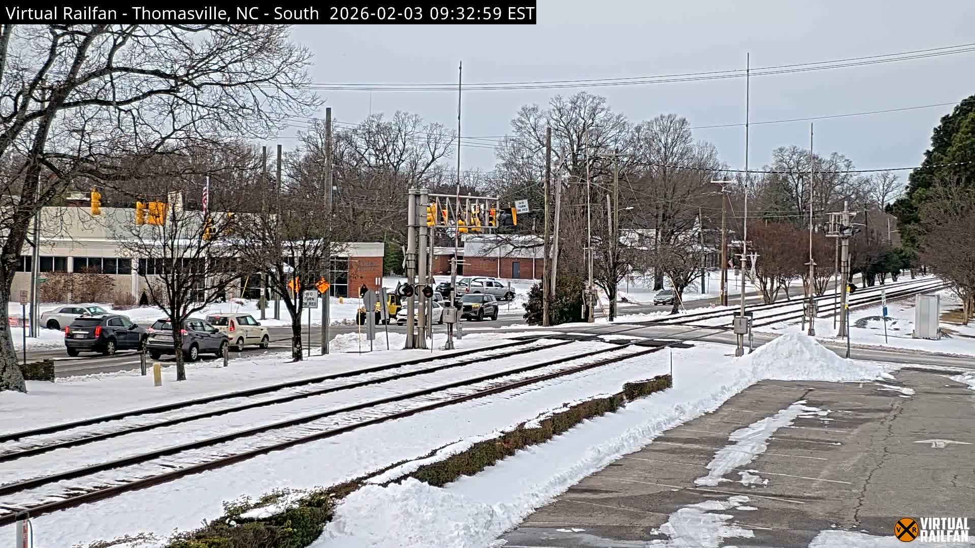 Thomasville Railway Fisher Ferry St. Junction Live Cam - Thomasville, Davidson, North Carolina, USA 