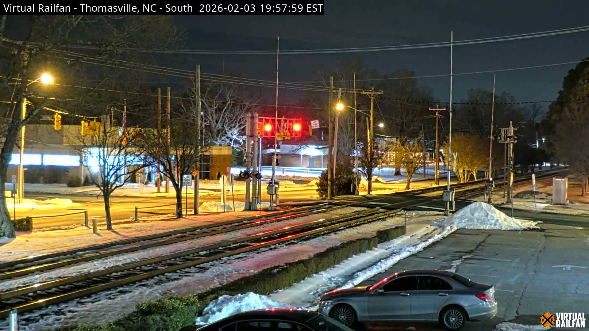 Thomasville Railway Fisher Ferry St. Junction Live Cam - Thomasville, Davidson, North Carolina, USA 
