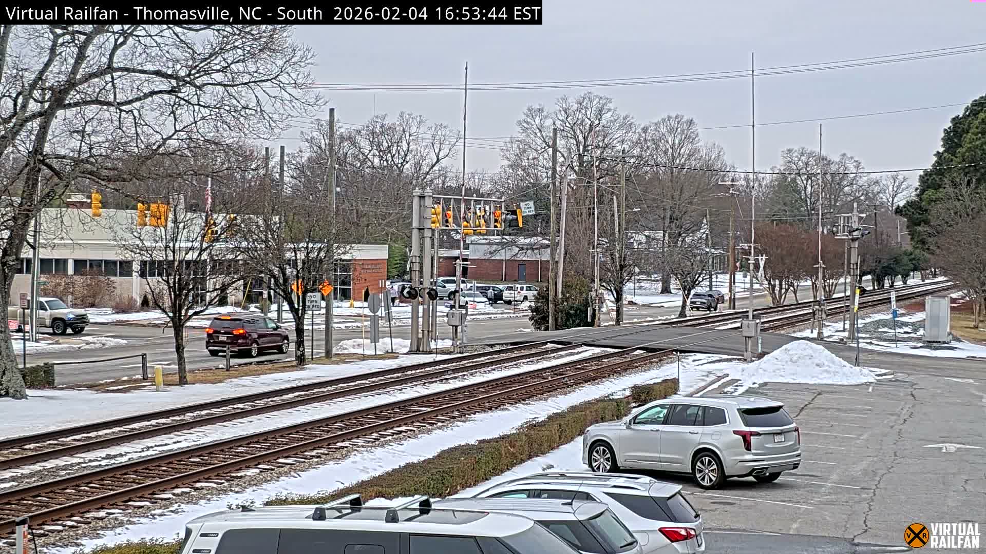 Thomasville Railway Fisher Ferry St. Junction Live Cam - Thomasville, Davidson, North Carolina, USA 