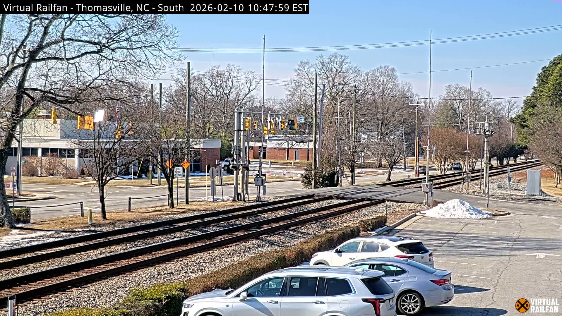 Thomasville Railway Fisher Ferry St. Junction Live Cam - Thomasville, Davidson, North Carolina, USA 