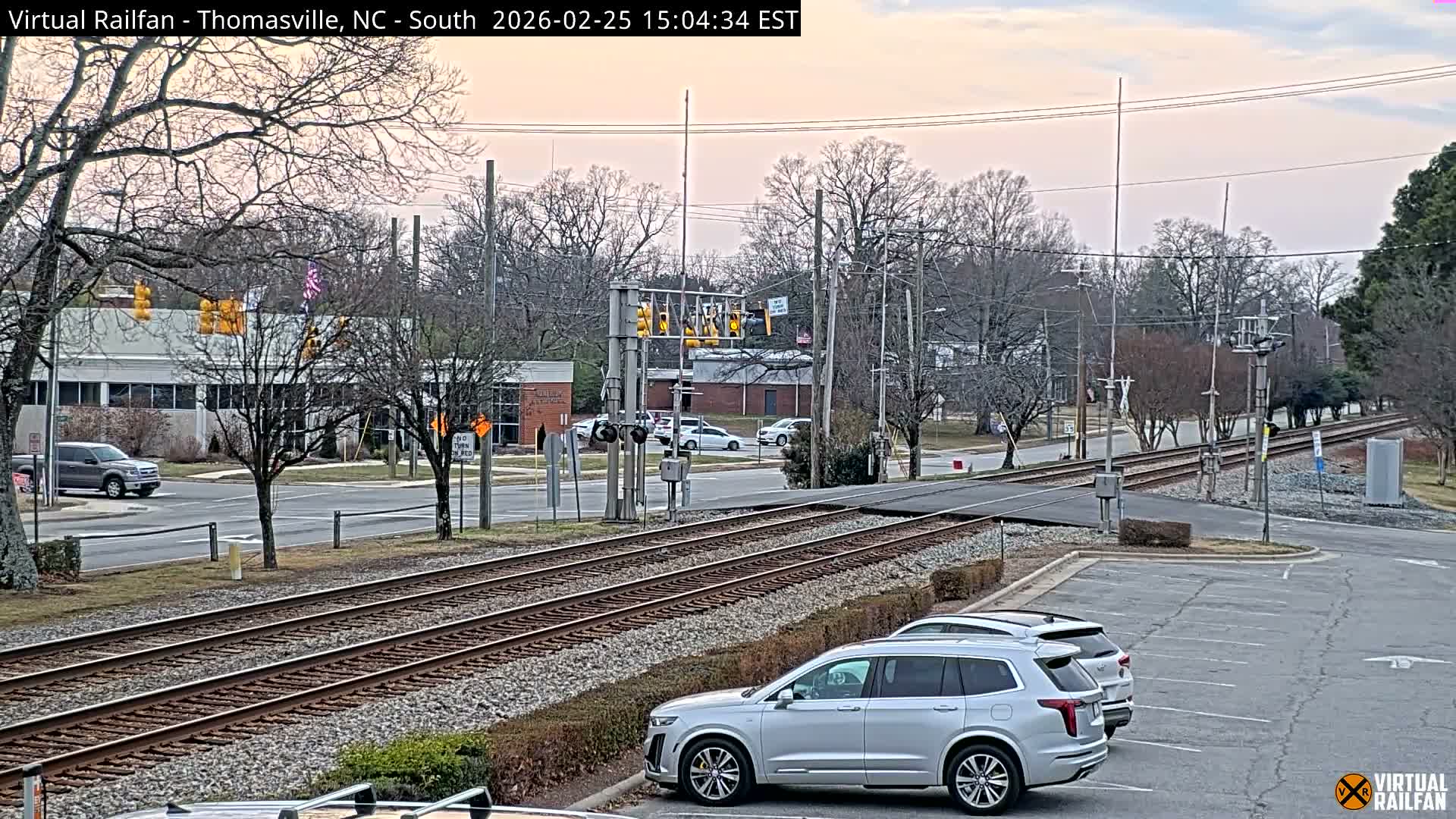 Thomasville Railway Fisher Ferry St. Junction Live Cam - Thomasville, Davidson, North Carolina, USA 