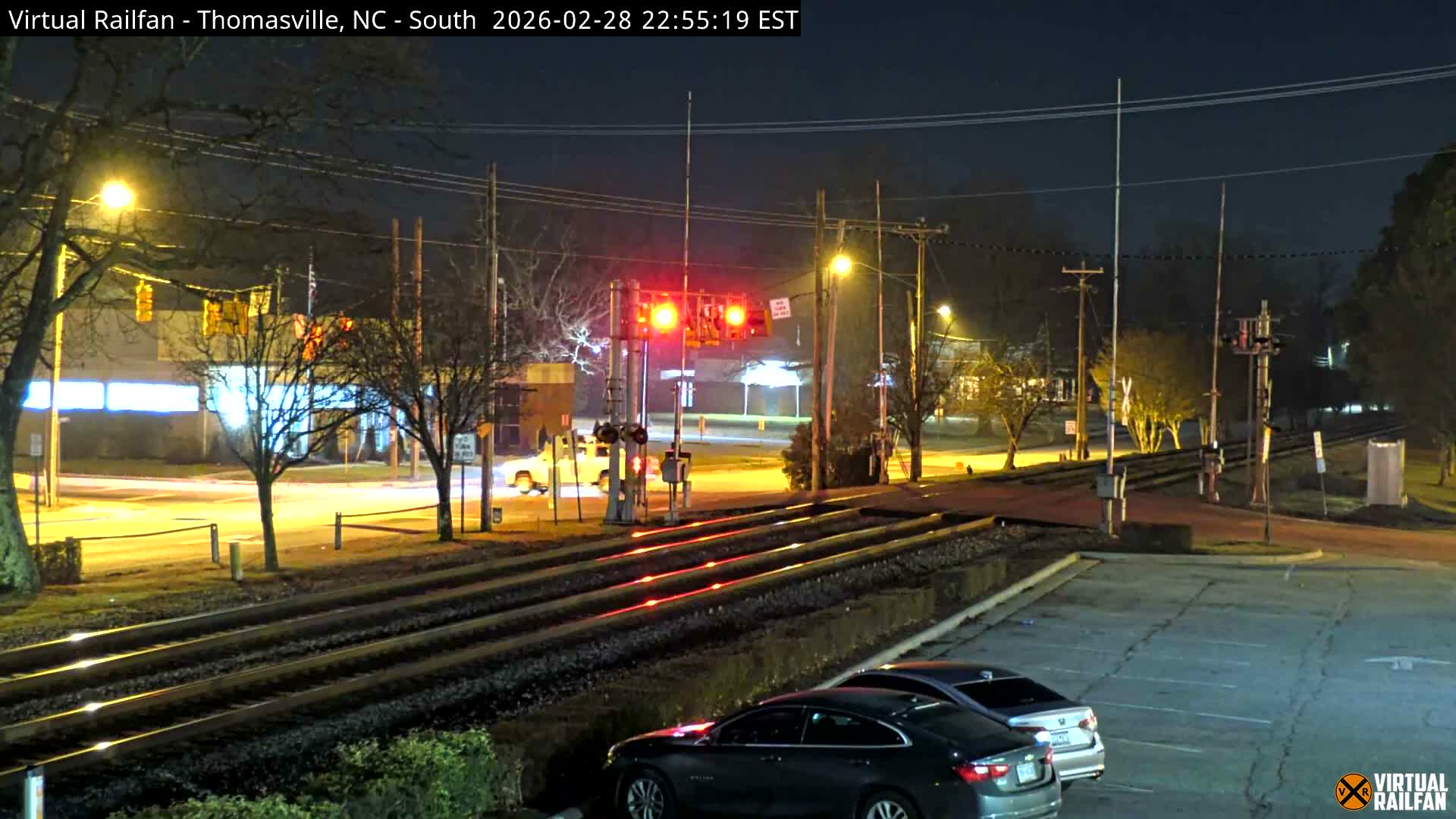 Thomasville Railway Fisher Ferry St. Junction Live Cam - Thomasville, Davidson, North Carolina, USA 