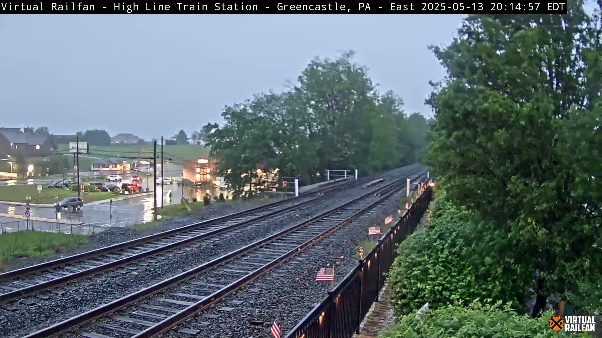 Greencastle Highline Train Station Live Cam - Greencastle, Franklin, Pennsylvania, USA