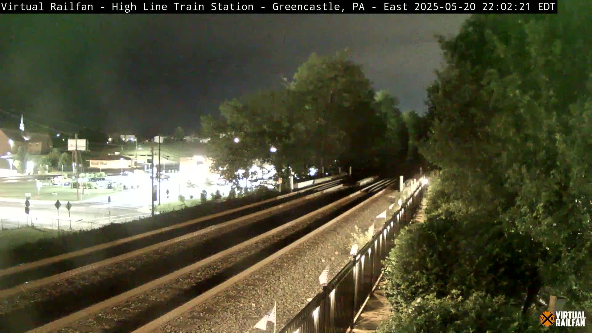 Greencastle Highline Train Station Live Cam - Greencastle, Franklin, Pennsylvania, USA