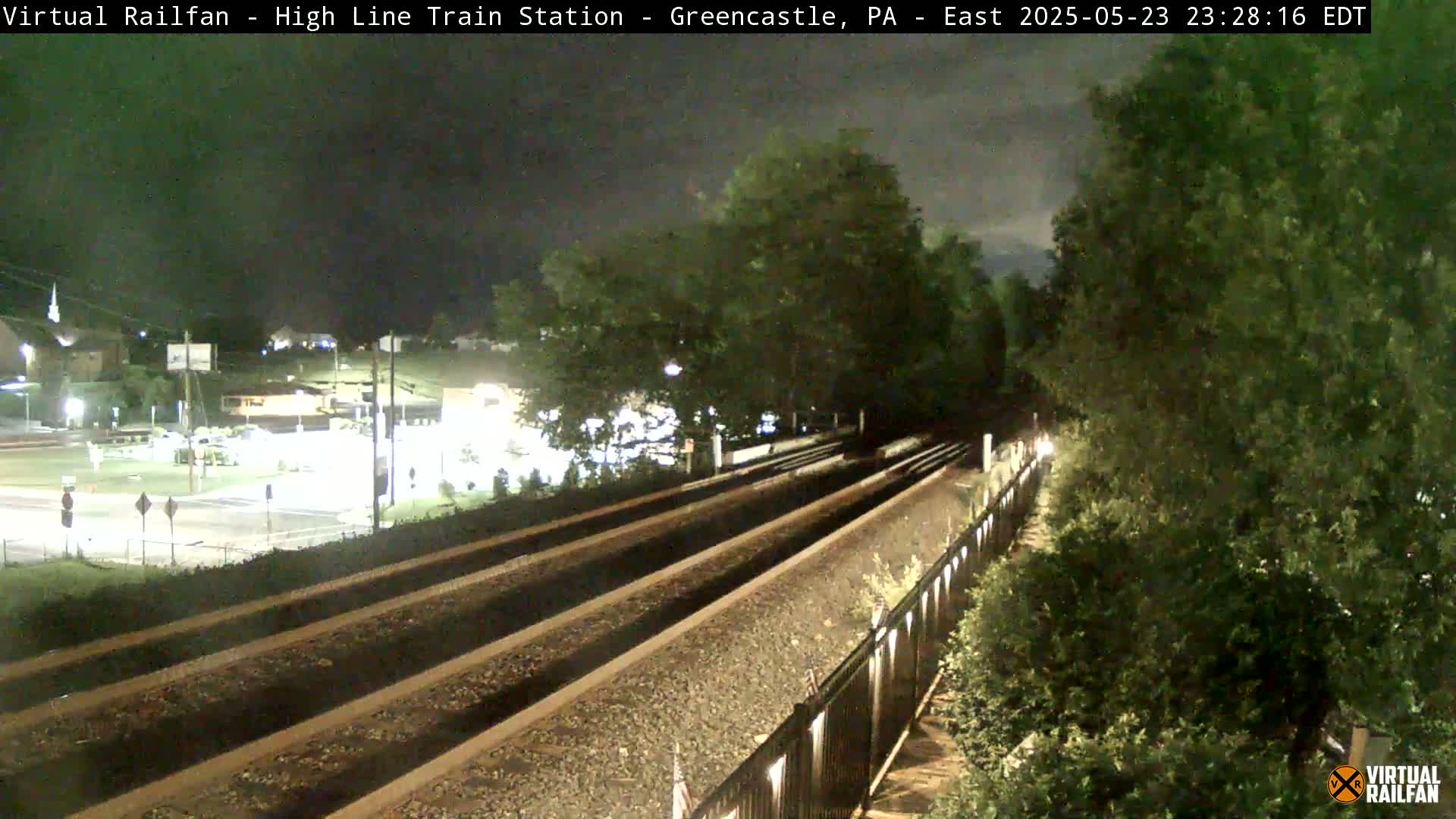 Greencastle Highline Train Station Live Cam - Greencastle, Franklin, Pennsylvania, USA
