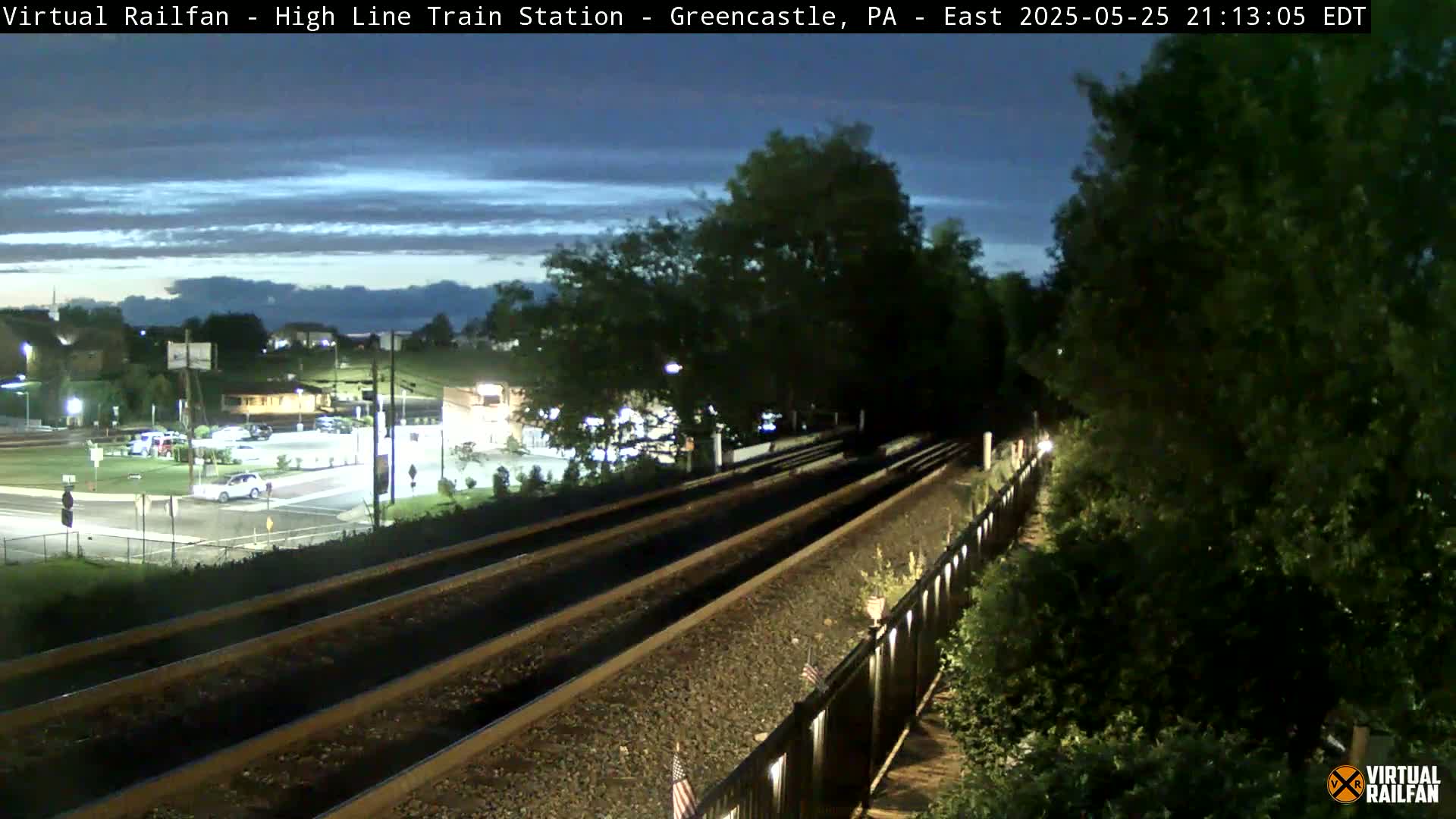 Greencastle Highline Train Station Live Cam - Greencastle, Franklin, Pennsylvania, USA