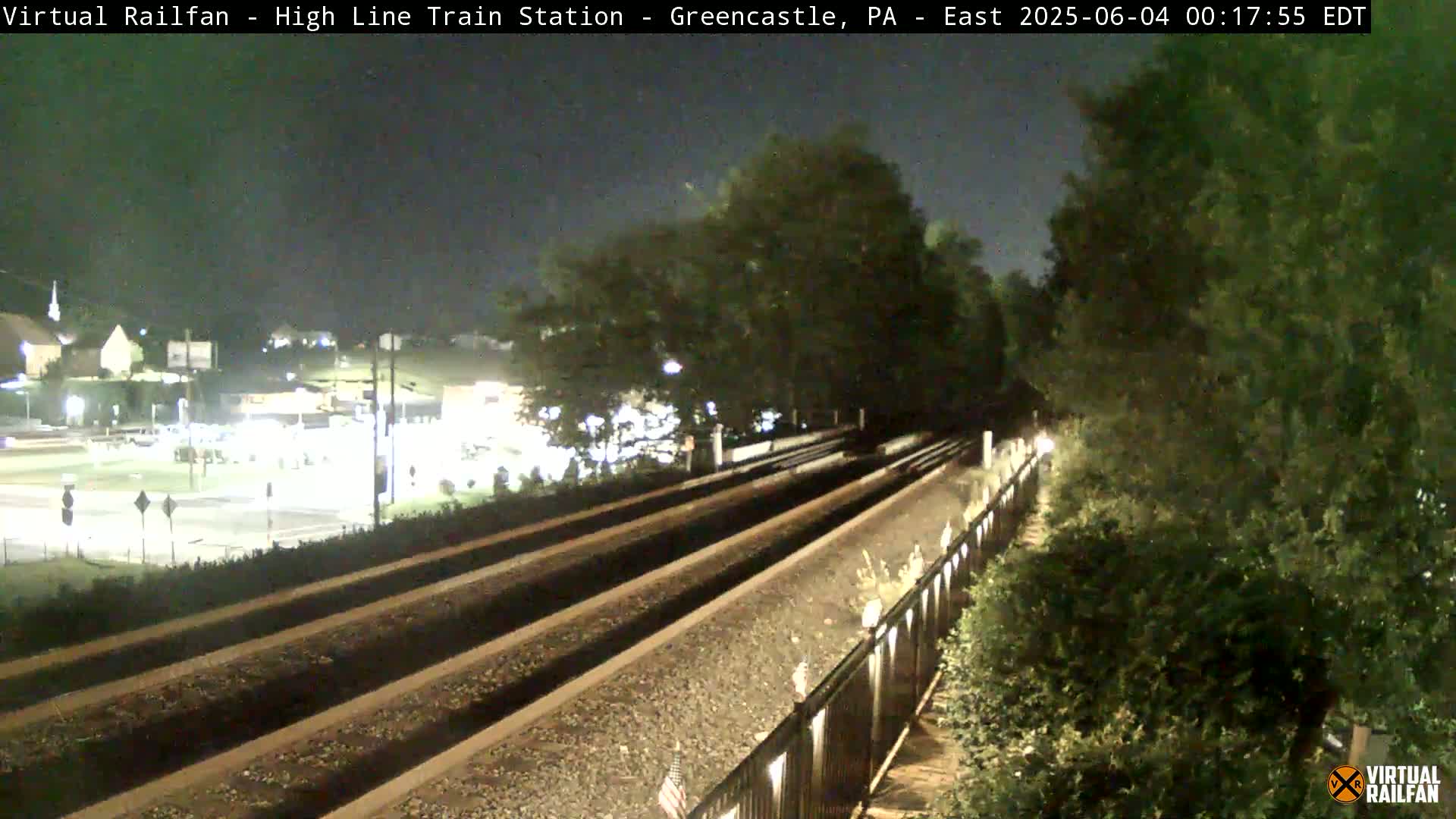 Greencastle Highline Train Station Live Cam - Greencastle, Franklin, Pennsylvania, USA