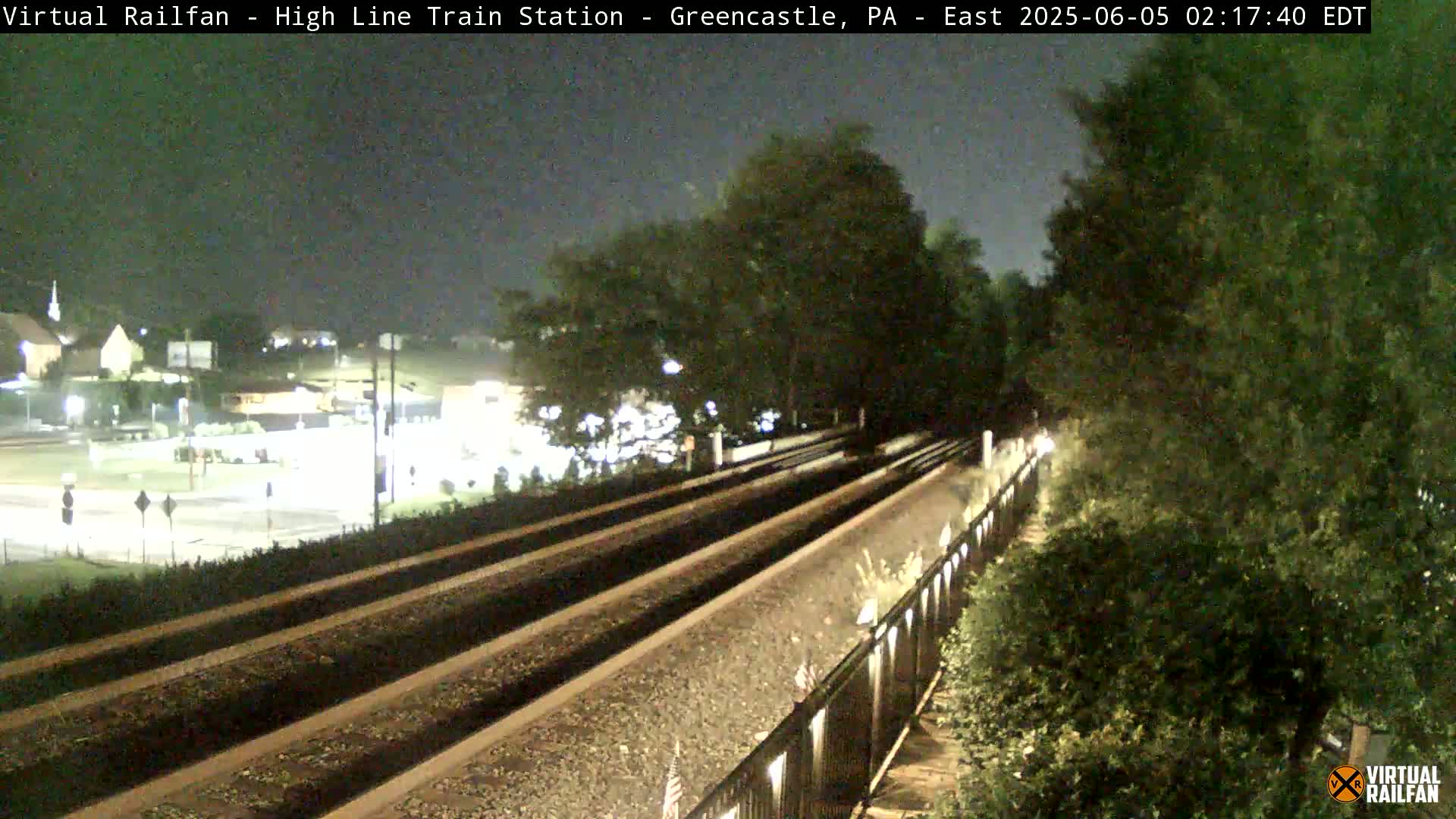 Greencastle Highline Train Station Live Cam - Greencastle, Franklin, Pennsylvania, USA