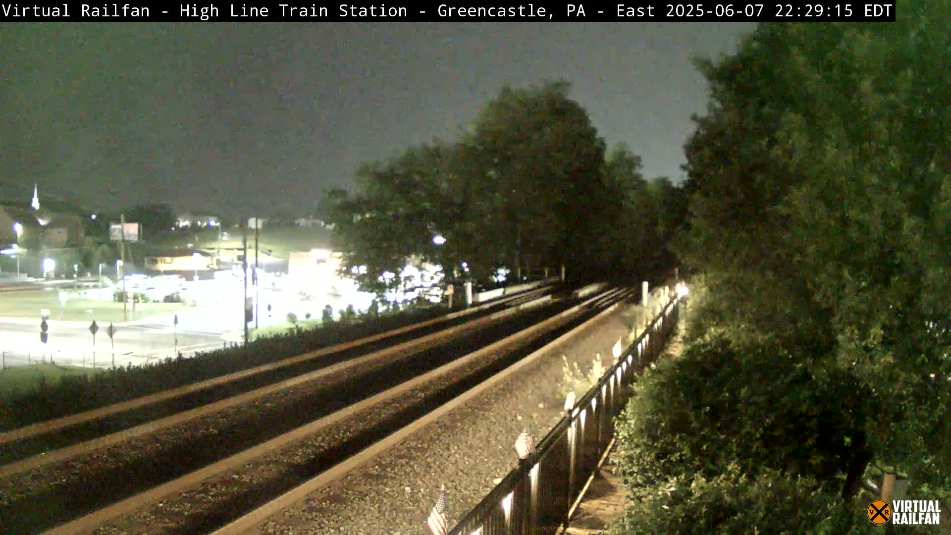 Greencastle Highline Train Station Live Cam - Greencastle, Franklin, Pennsylvania, USA