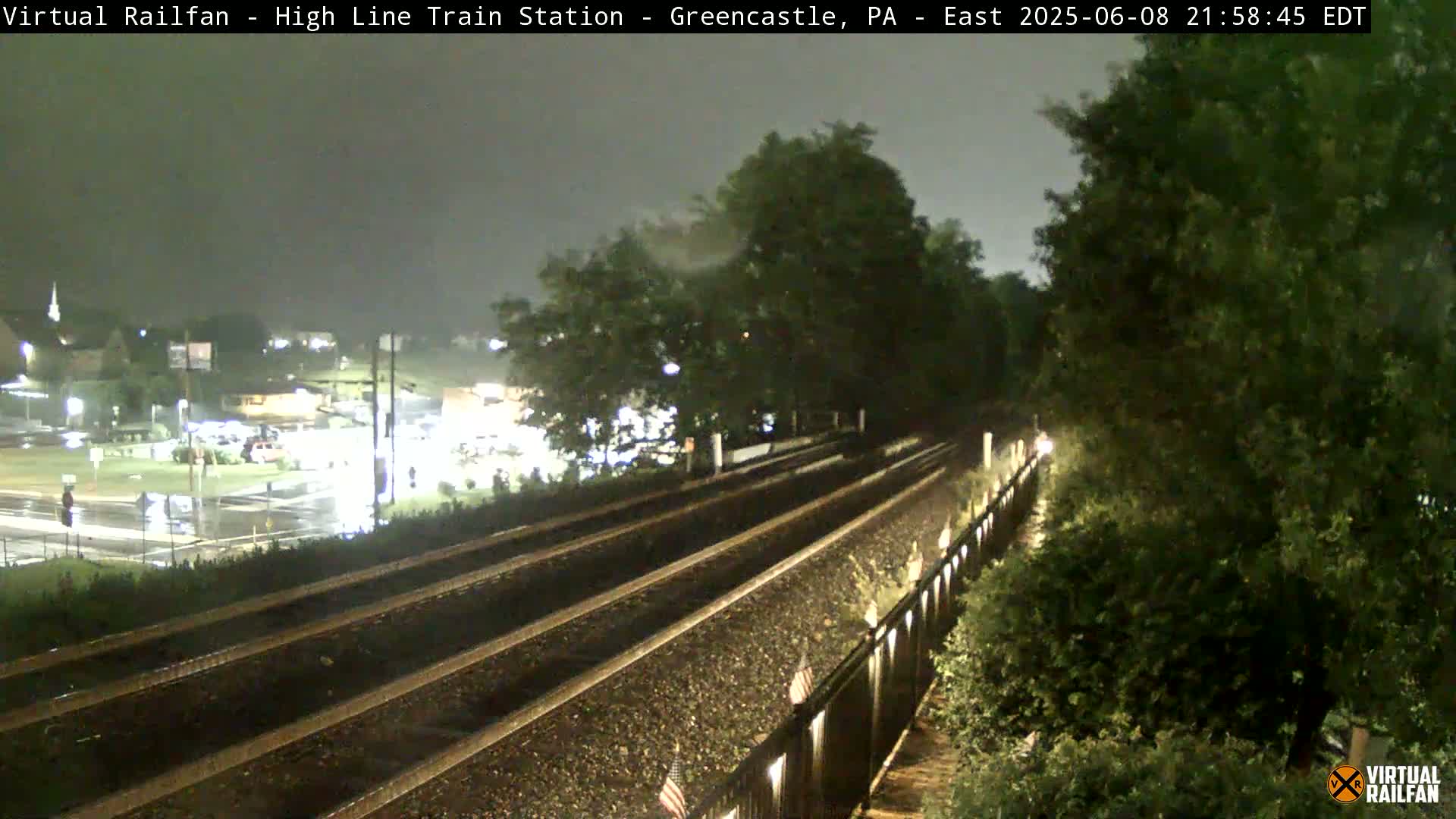 Greencastle Highline Train Station Live Cam - Greencastle, Franklin, Pennsylvania, USA