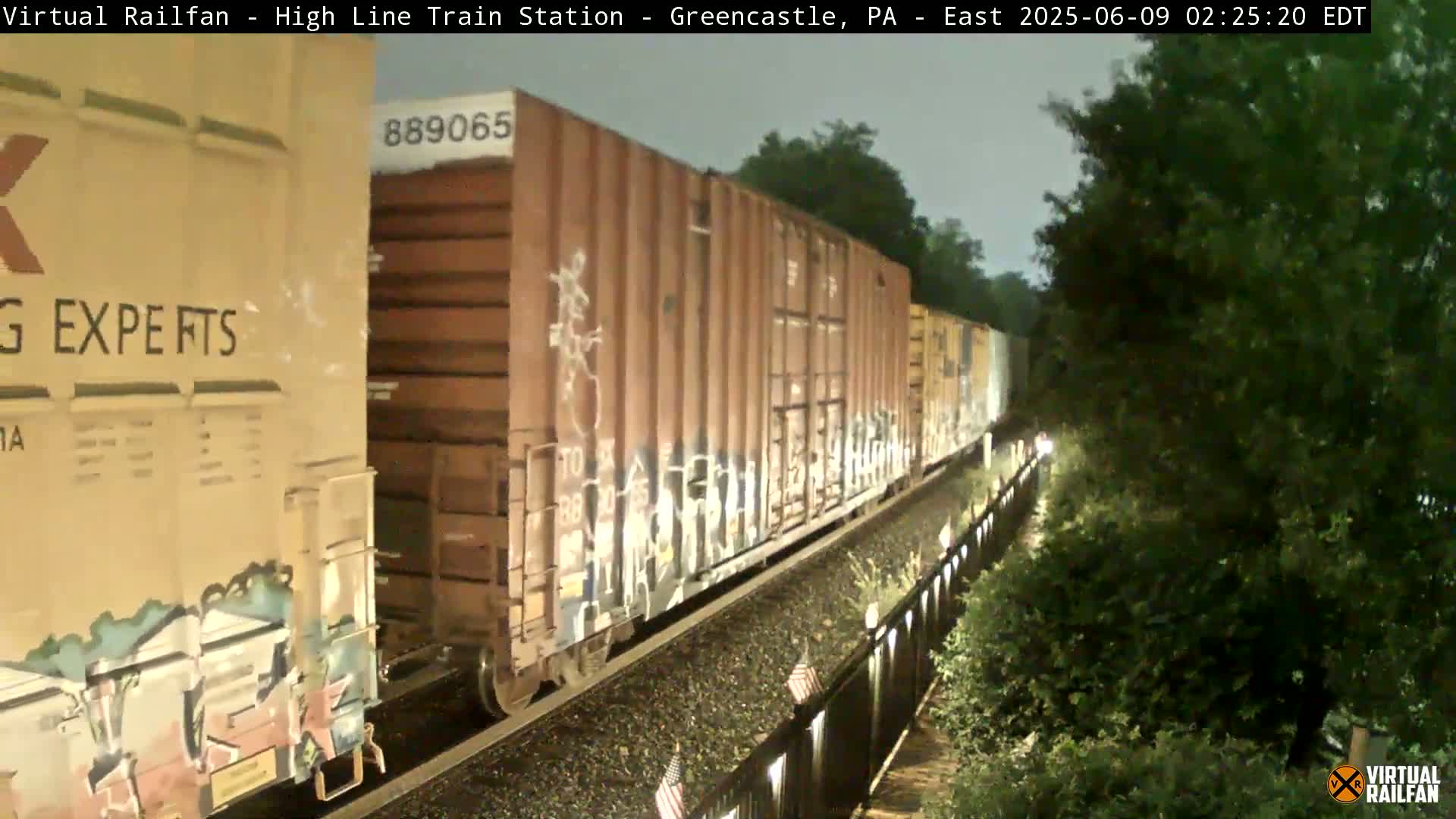 Greencastle Highline Train Station Live Cam - Greencastle, Franklin, Pennsylvania, USA