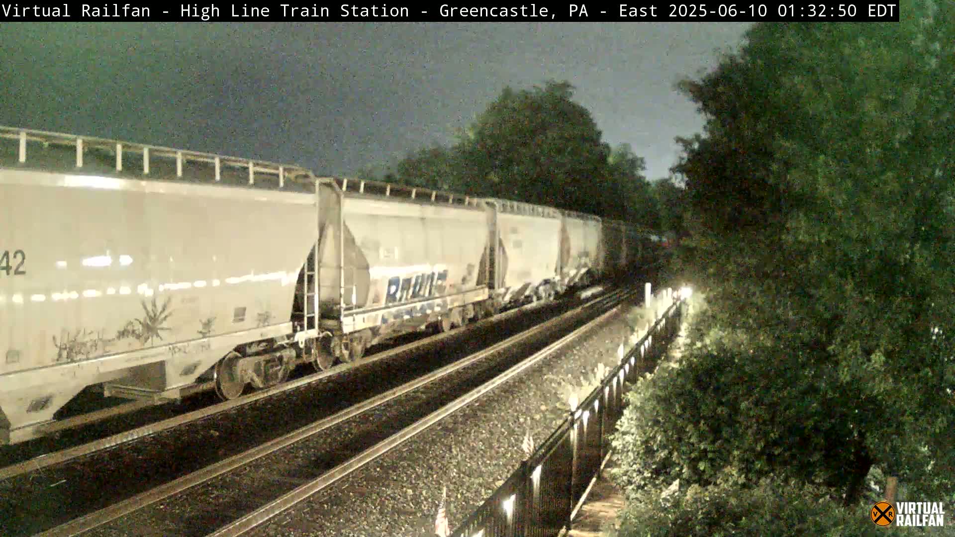 Greencastle Highline Train Station Live Cam - Greencastle, Franklin, Pennsylvania, USA