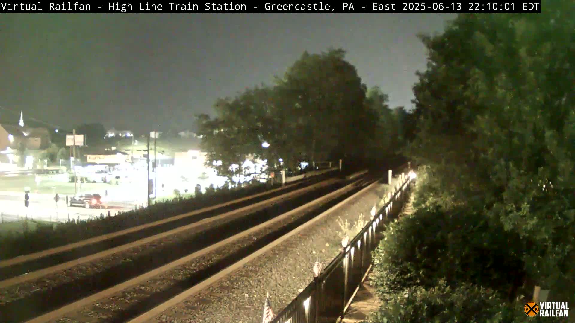 Greencastle Highline Train Station Live Cam - Greencastle, Franklin, Pennsylvania, USA
