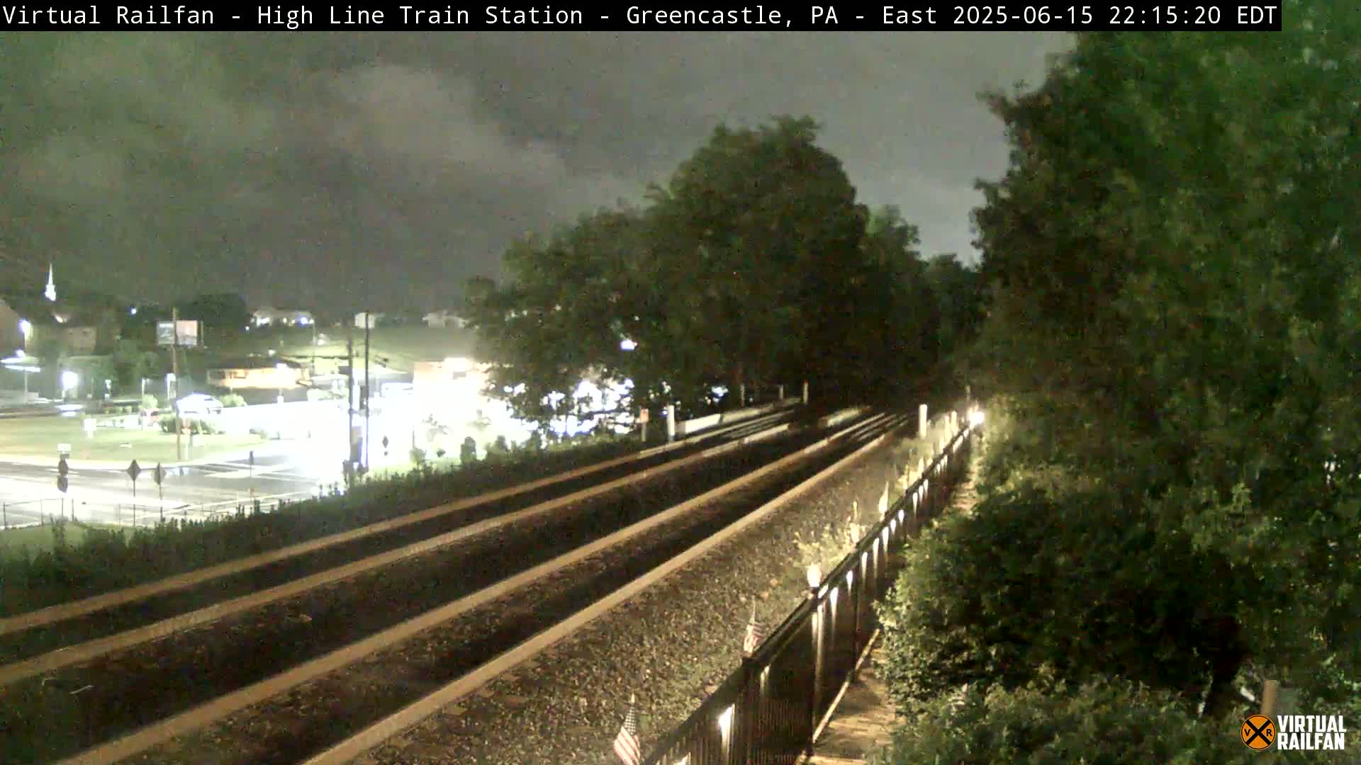 Greencastle Highline Train Station Live Cam - Greencastle, Franklin, Pennsylvania, USA