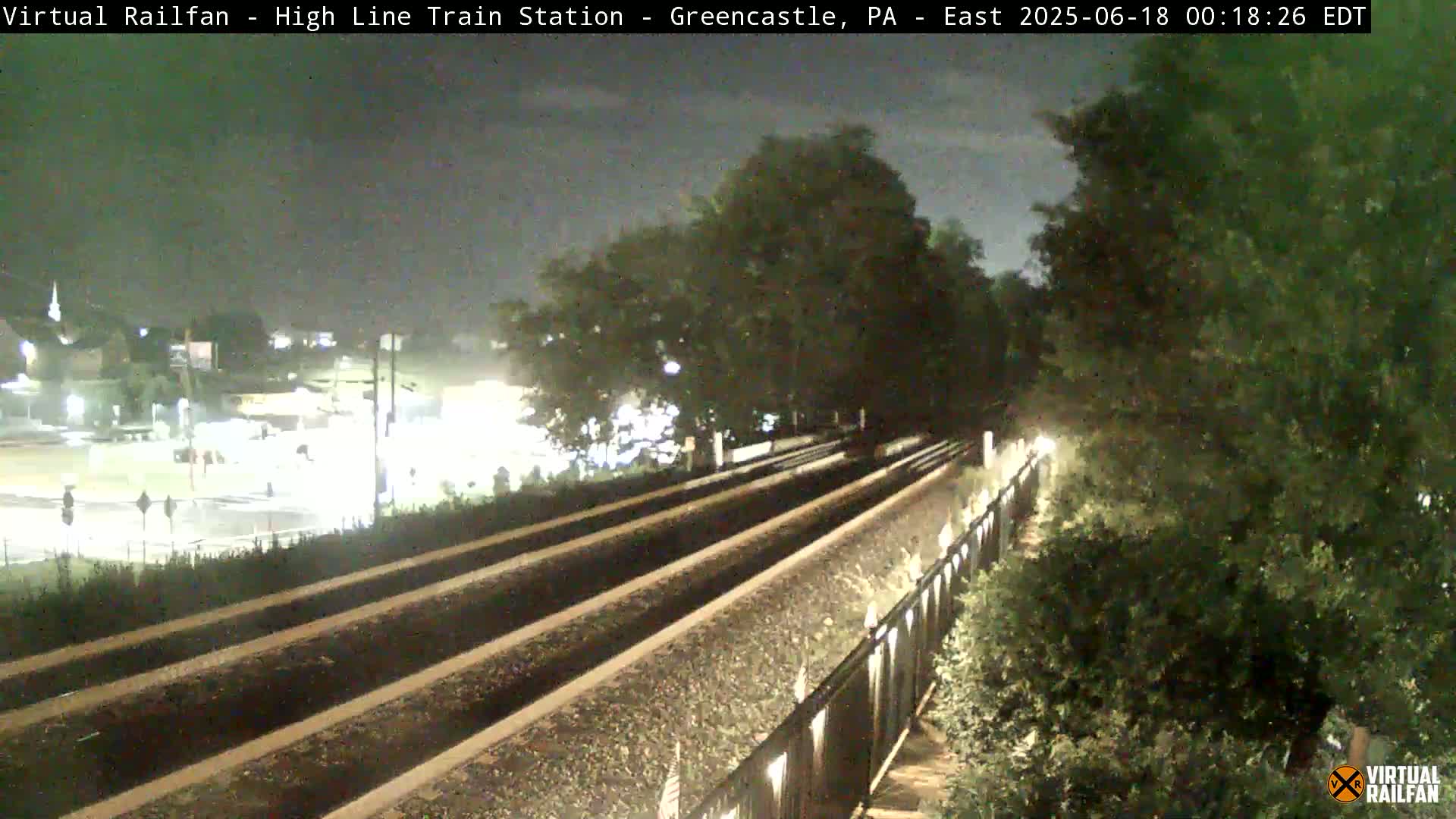 Greencastle Highline Train Station Live Cam - Greencastle, Franklin, Pennsylvania, USA