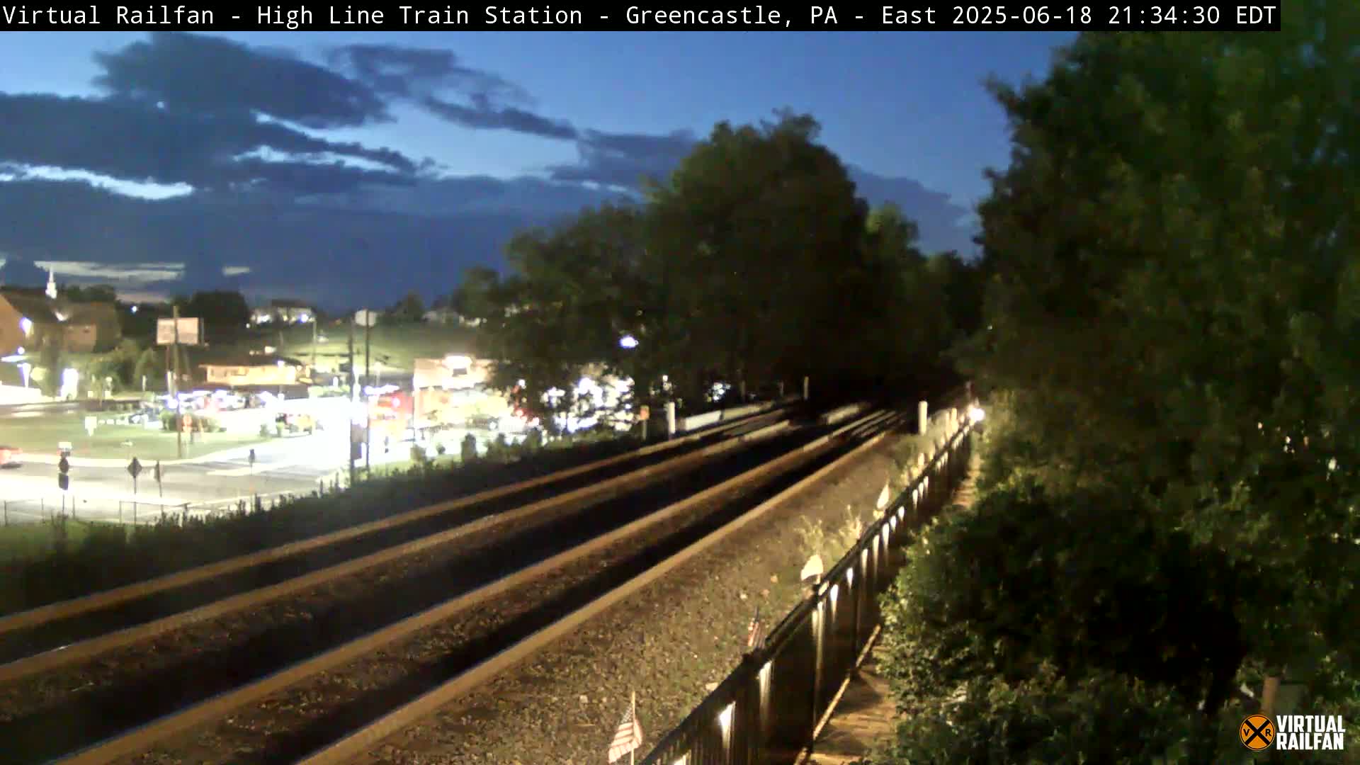 Greencastle Highline Train Station Live Cam - Greencastle, Franklin, Pennsylvania, USA