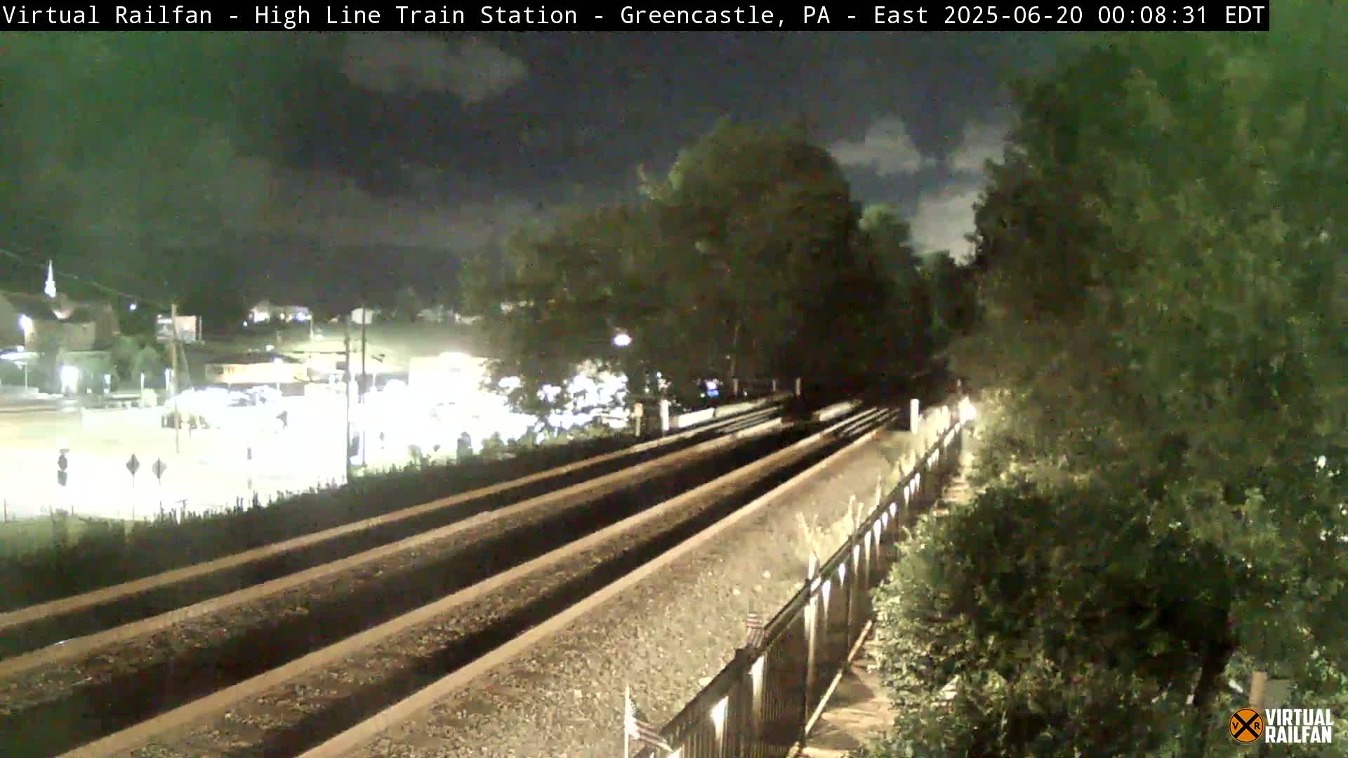 Greencastle Highline Train Station Live Cam - Greencastle, Franklin, Pennsylvania, USA