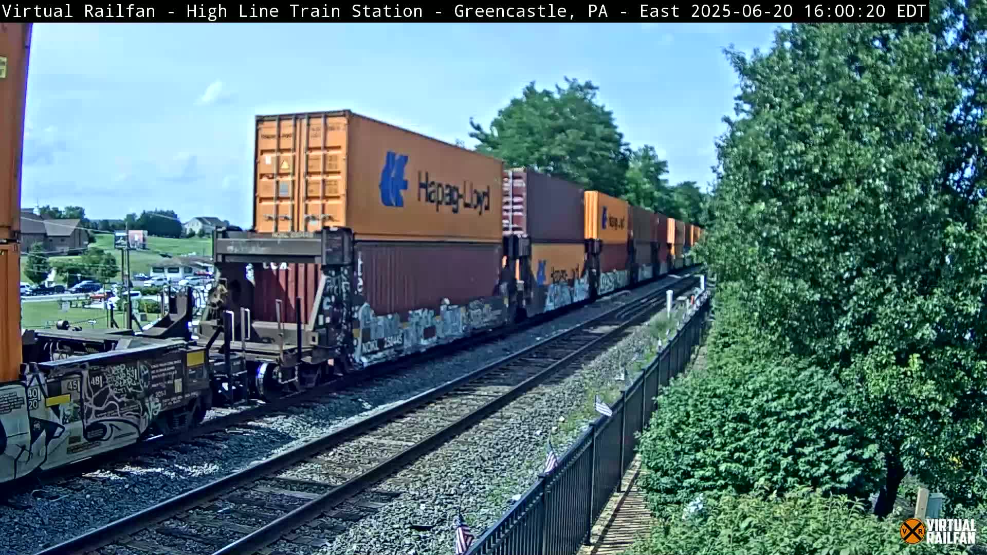 Greencastle Highline Train Station Live Cam - Greencastle, Franklin, Pennsylvania, USA