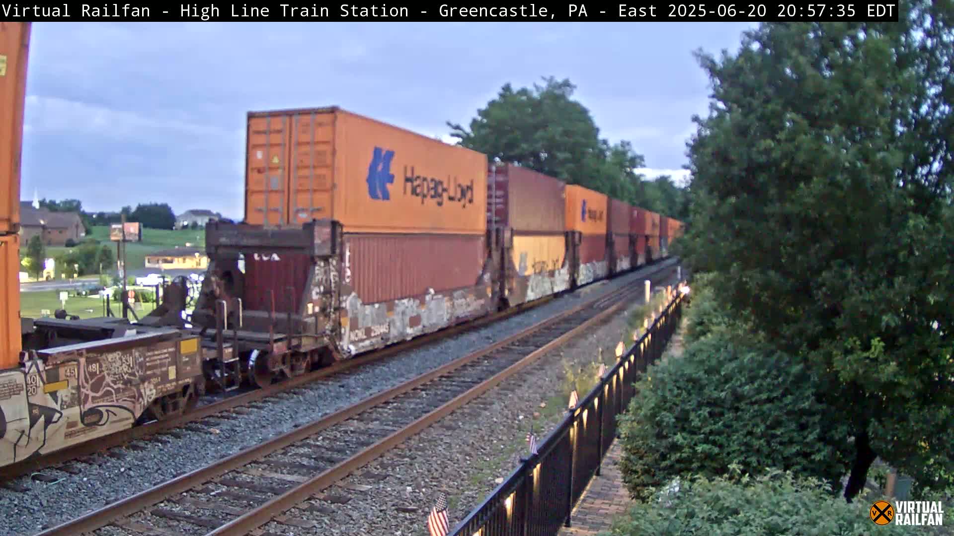 Greencastle Highline Train Station Live Cam - Greencastle, Franklin, Pennsylvania, USA